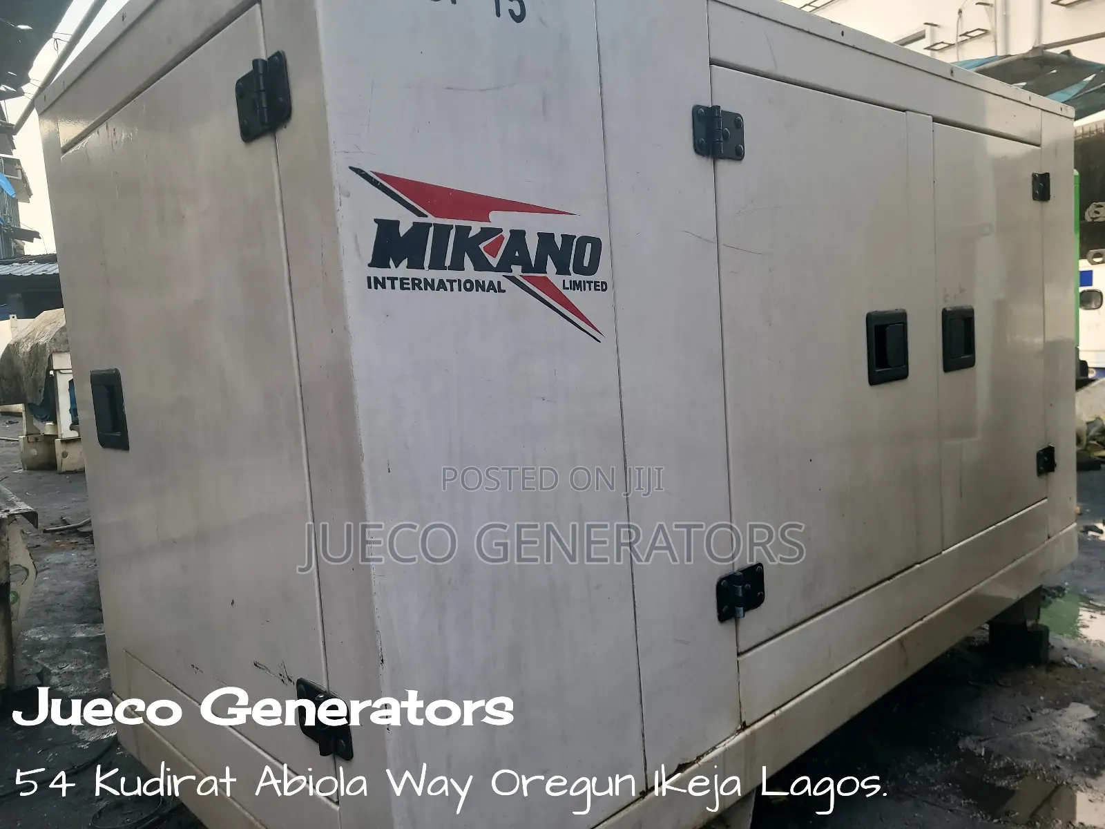 Refurbished 15kva Perkins Mikano Soundproof Generator
