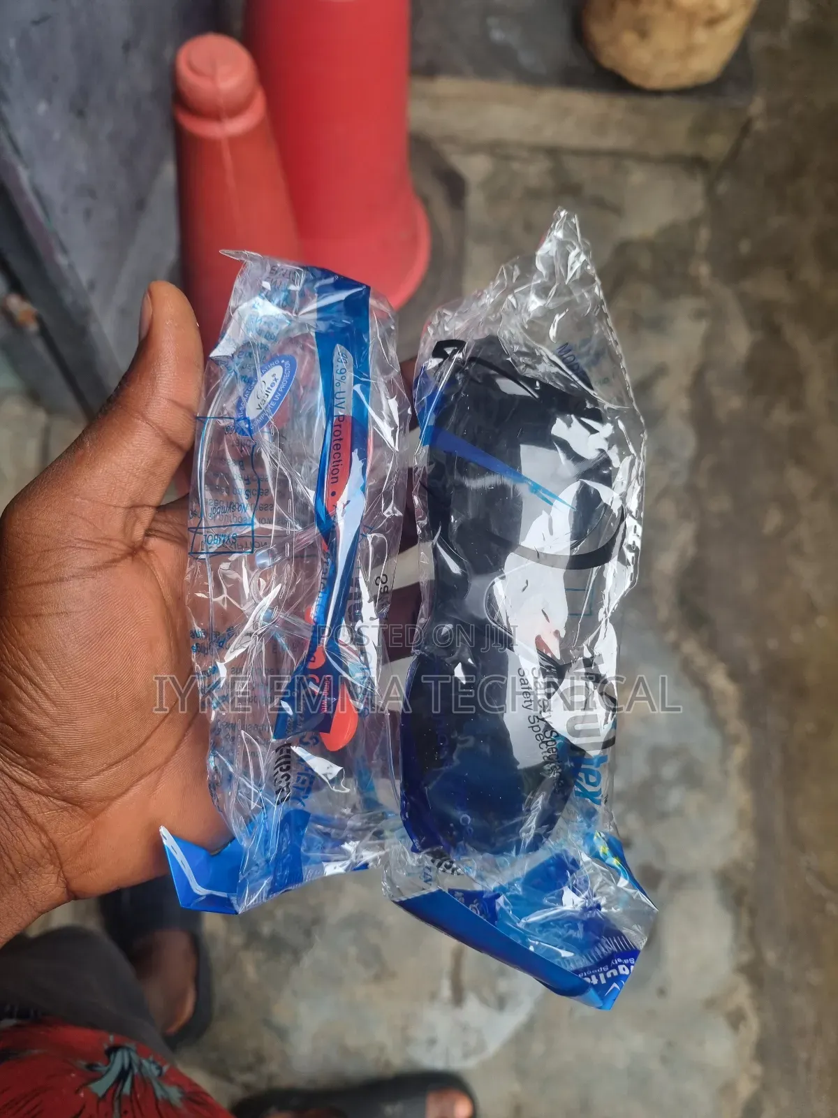 Safety Glasses Vautex Dark And Clear Shades