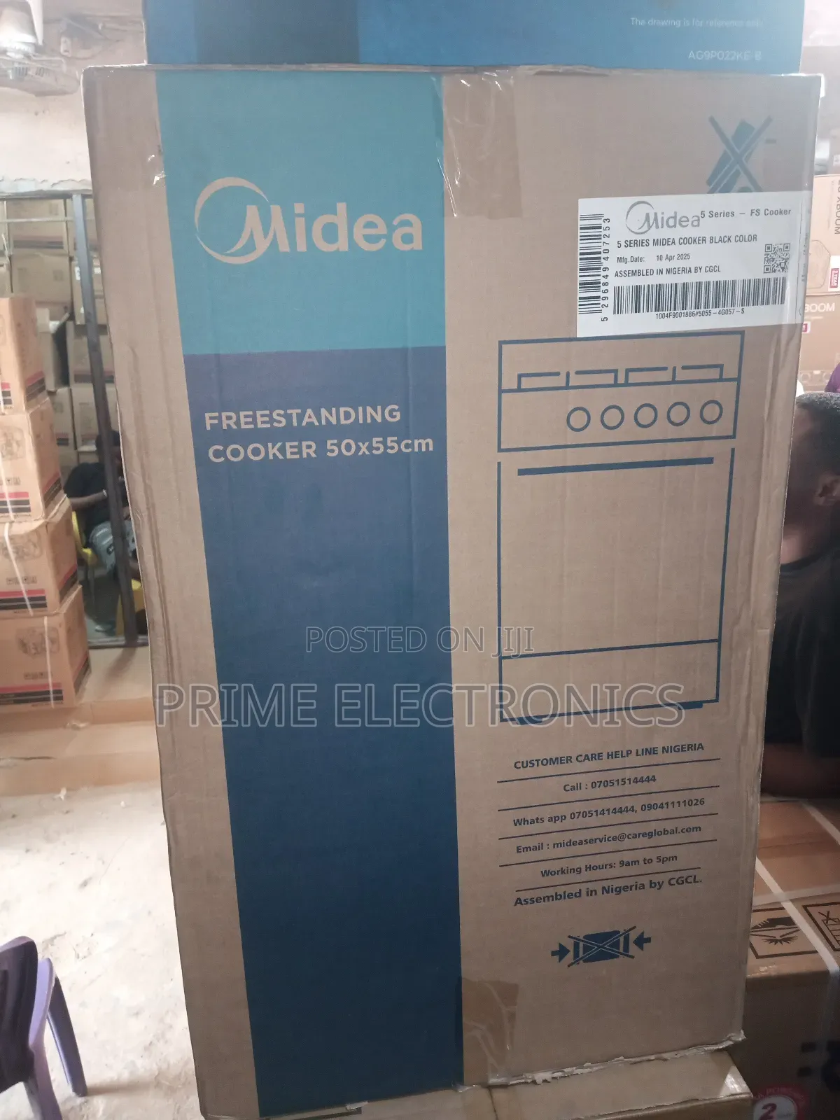 Midea Gas Cooker 4 Burner All Gas