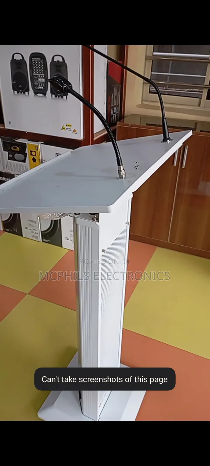 Show Wireless Electronic Podium