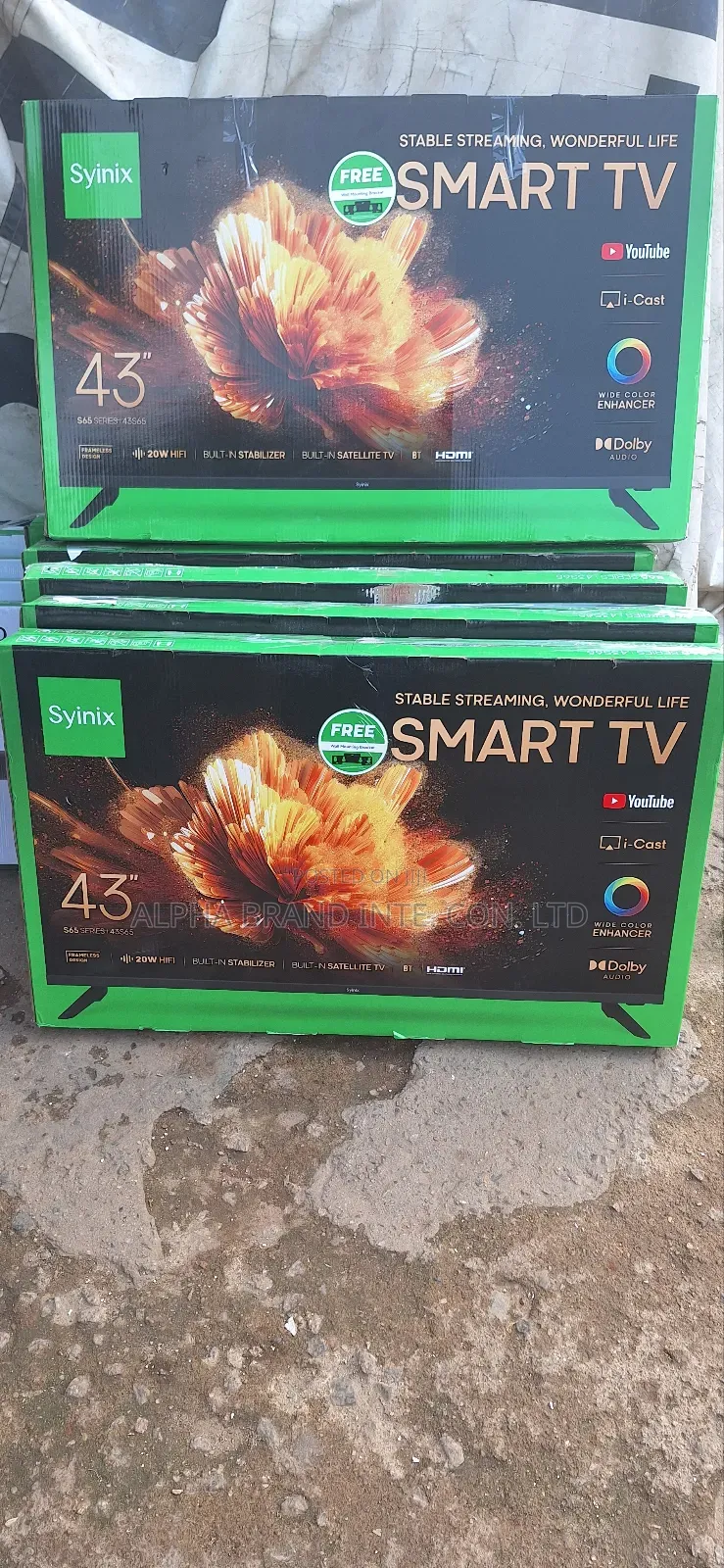 Syinix 43" Smart Tv