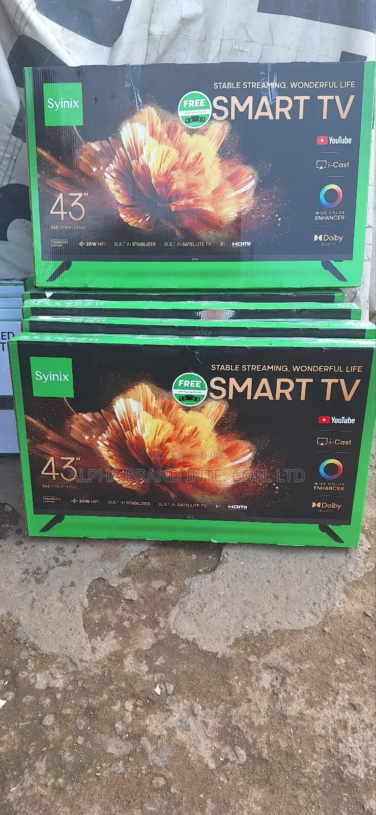 Syinix 43" Smart Tv
