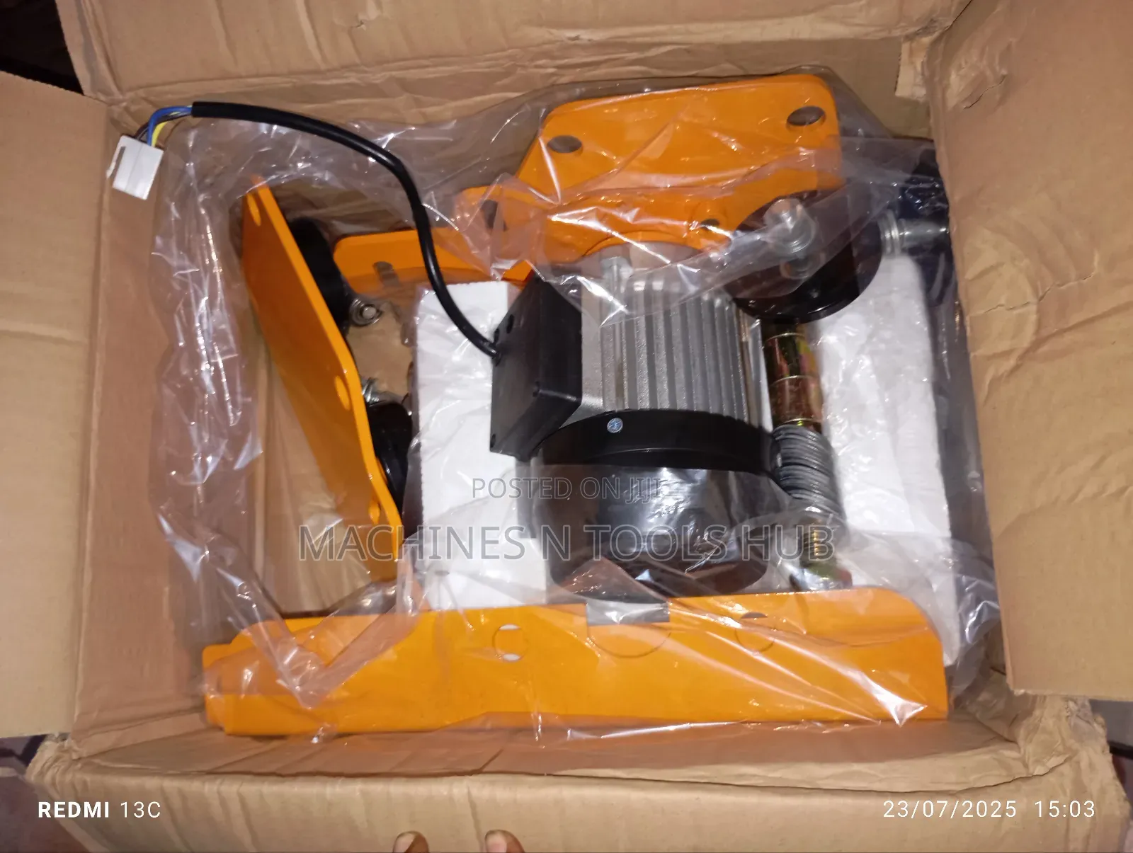Single Track Electric Hoist Trolley 1000kg