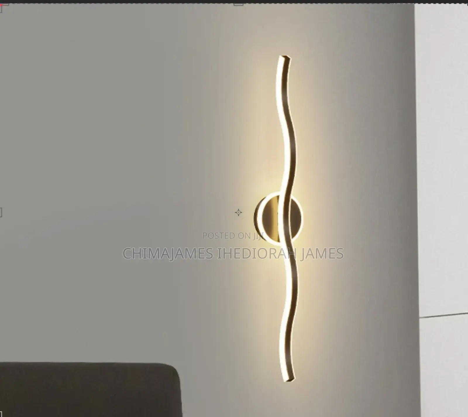 Led Wall Lamp Long Wall Light Decor for Home Bedroom Living
