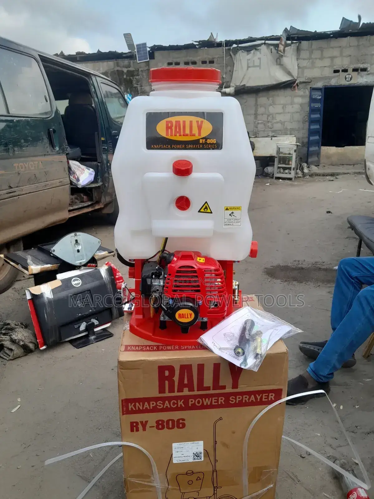 2 Stroke Back Pack Chemical Spraying Machine