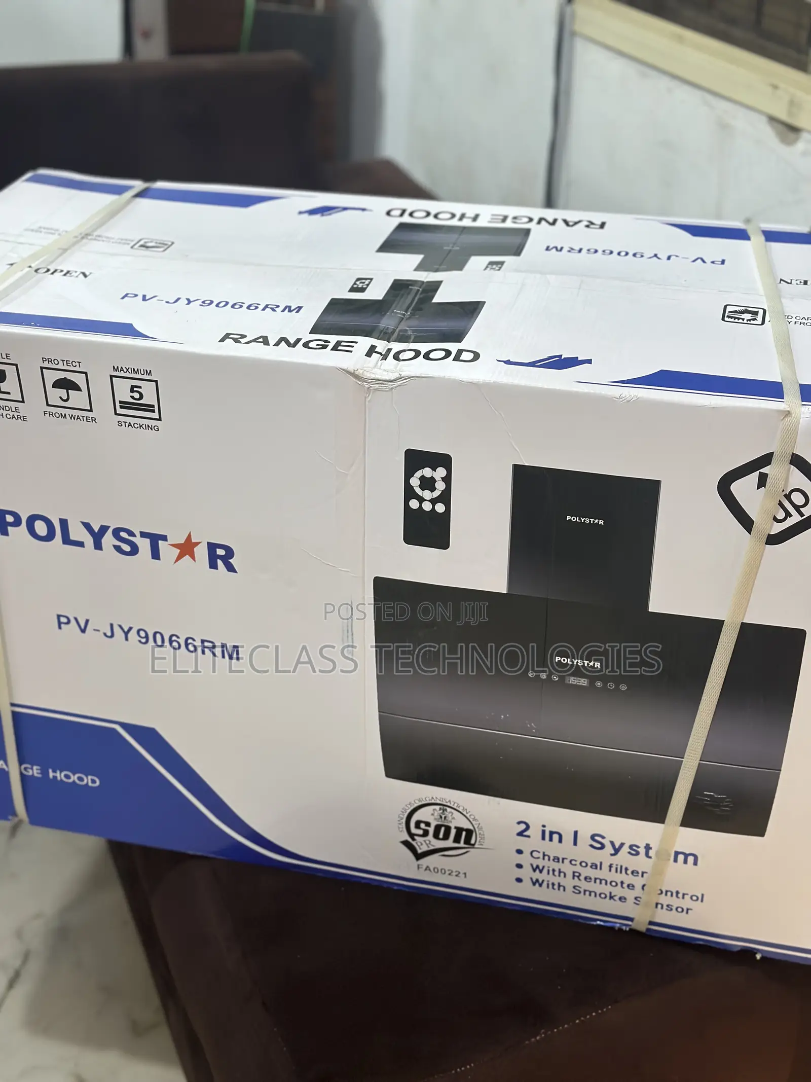 Polystar Wave Vent (90cm) Range Hood (Pv-Jy9066rm)