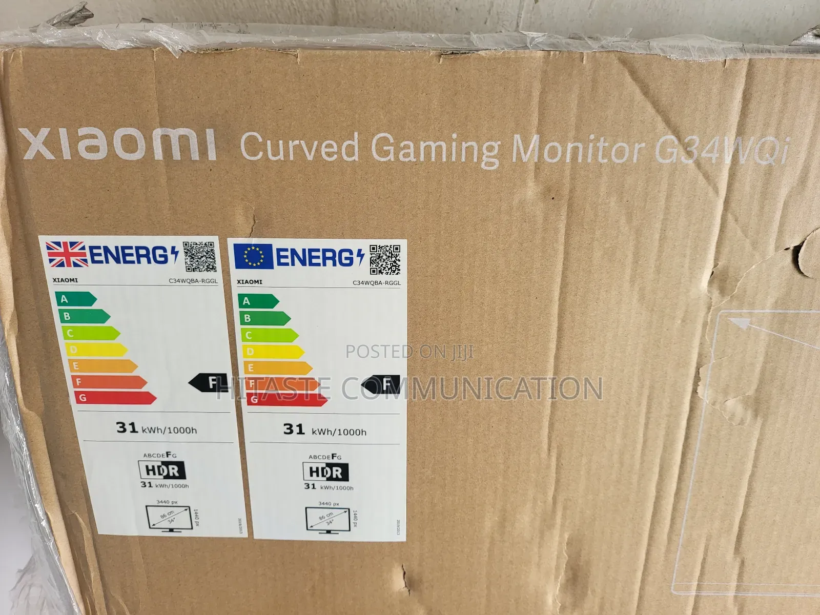 Xiaomi Curved Gaming Monitor G34wqi