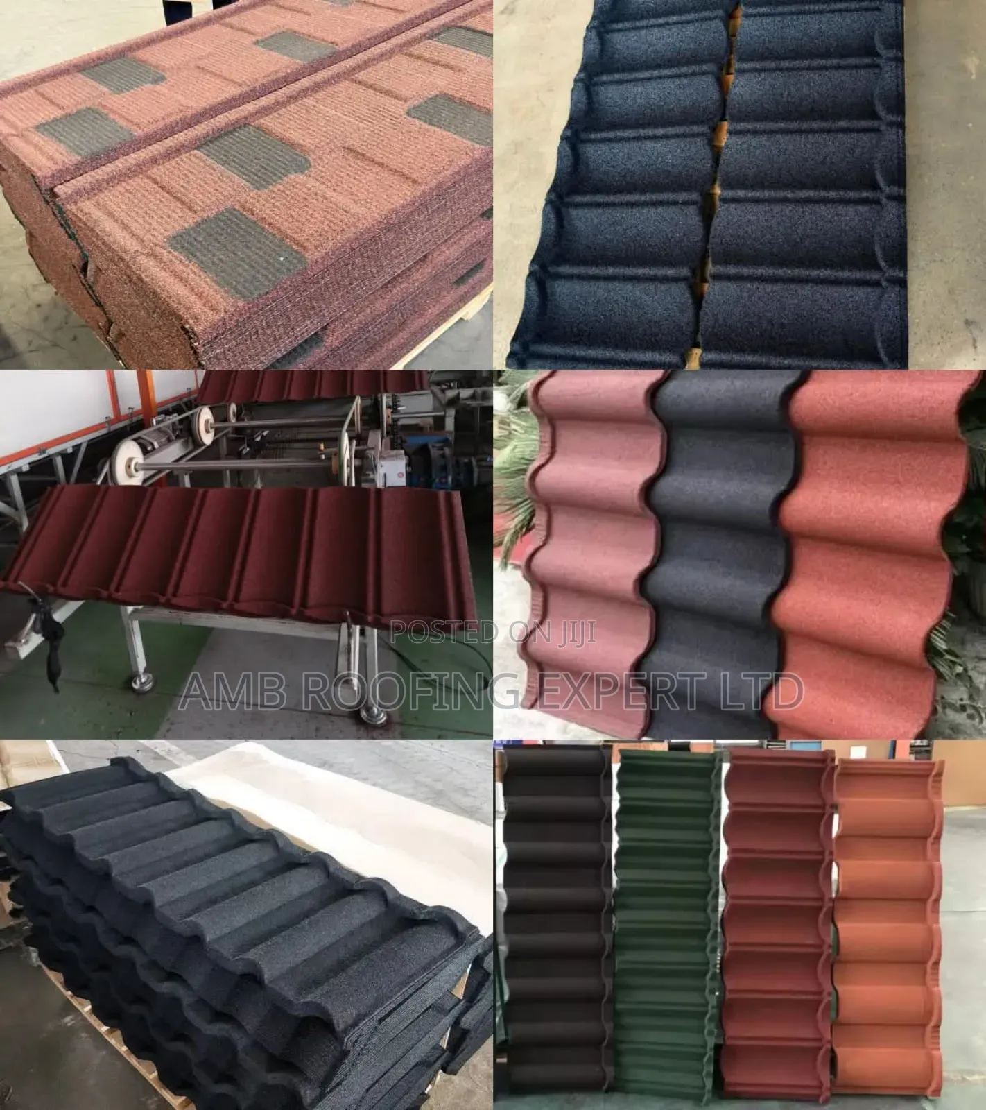 Korea and Newzealand Stone Coated Roofingtiles 0.55 Thickne