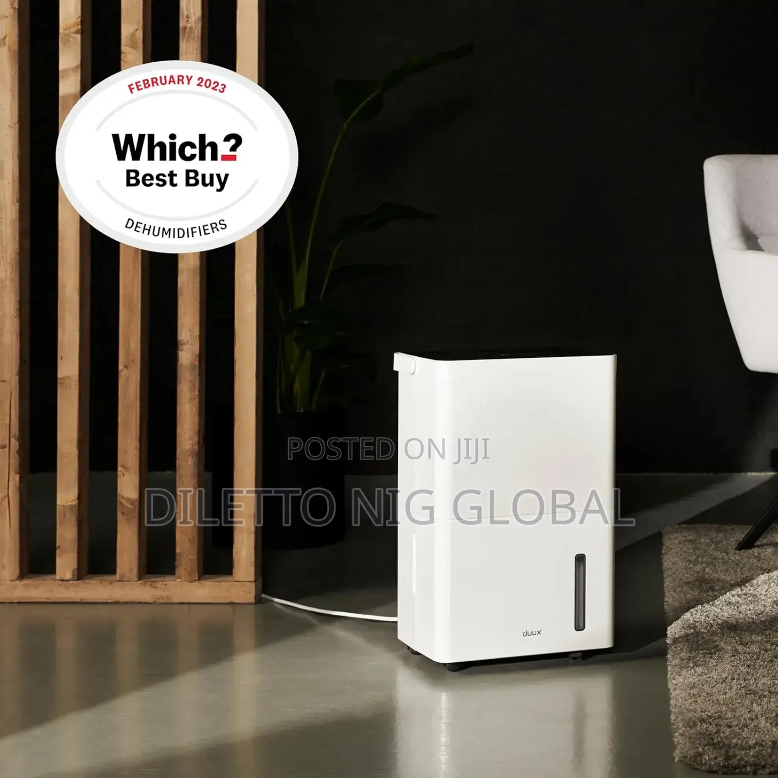 Duux Bora Smart Dehumidifier 20l |Clothes Drying Mode