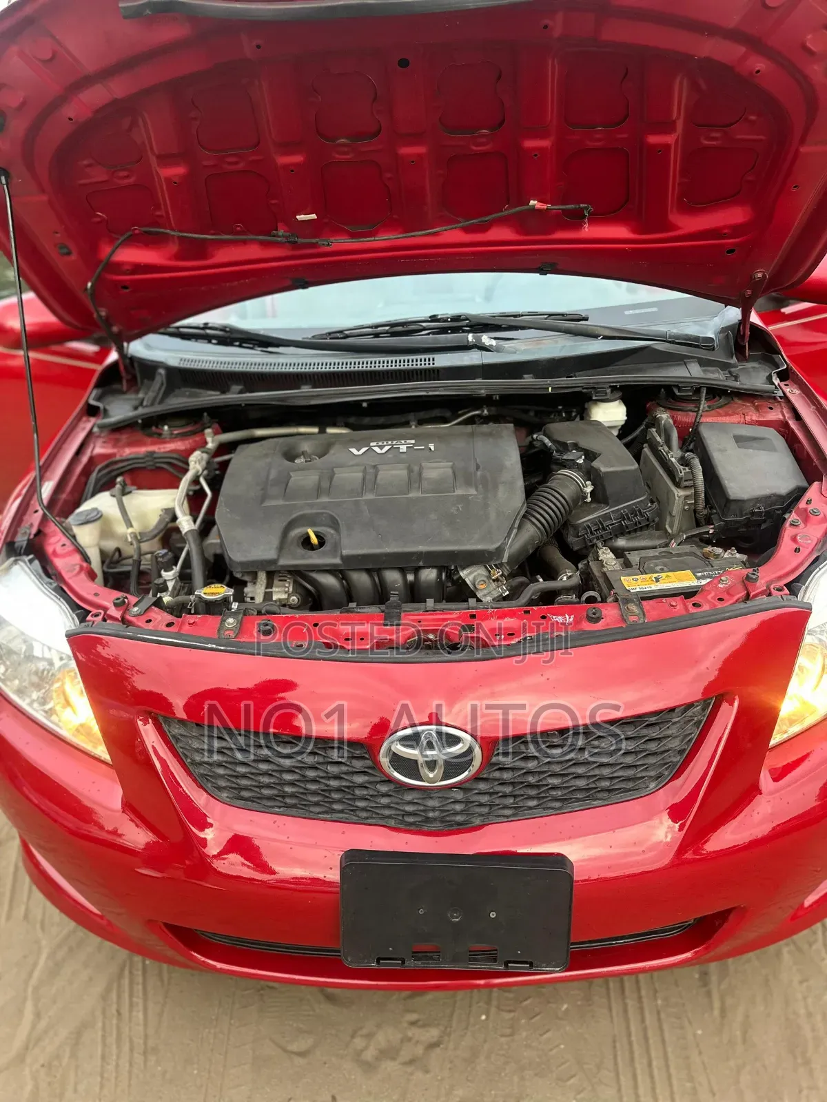 Toyota Corolla LE 4dr Sedan (1.8L 4 cyl 4A) 2009 Red