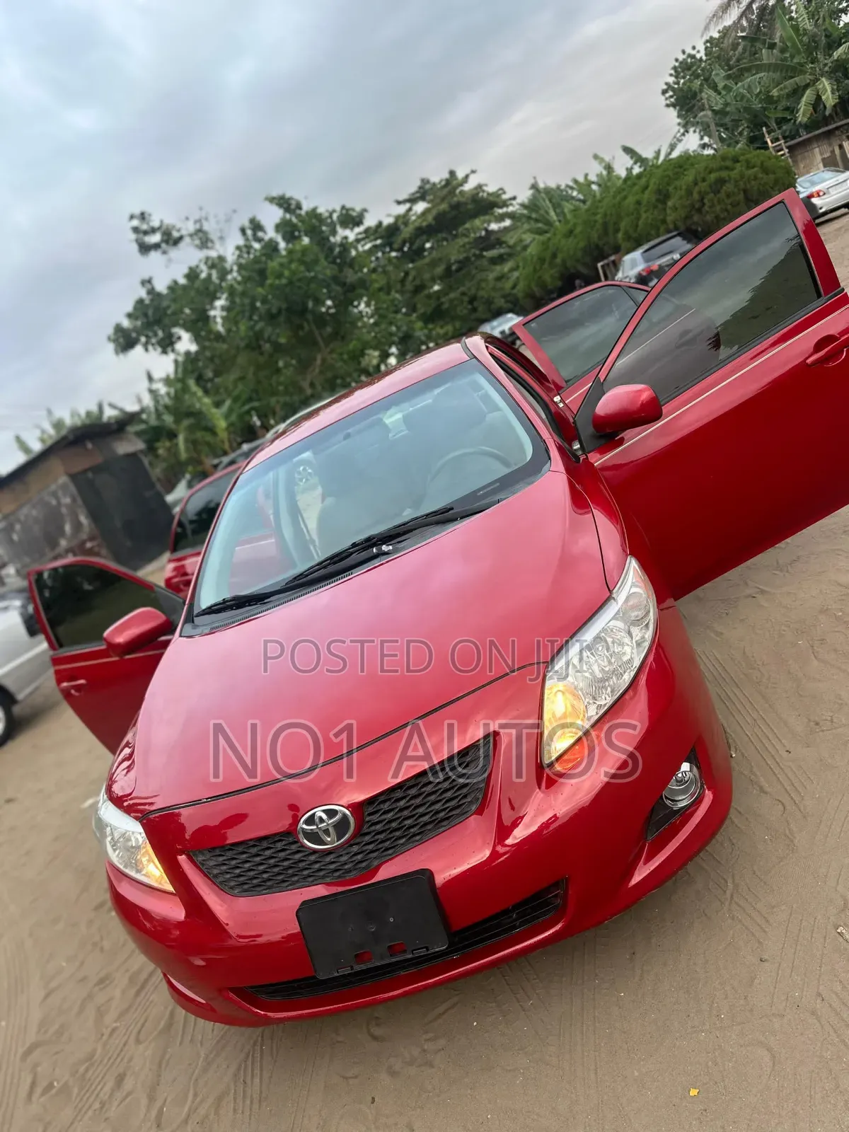 Toyota Corolla LE 4dr Sedan (1.8L 4 cyl 4A) 2009 Red