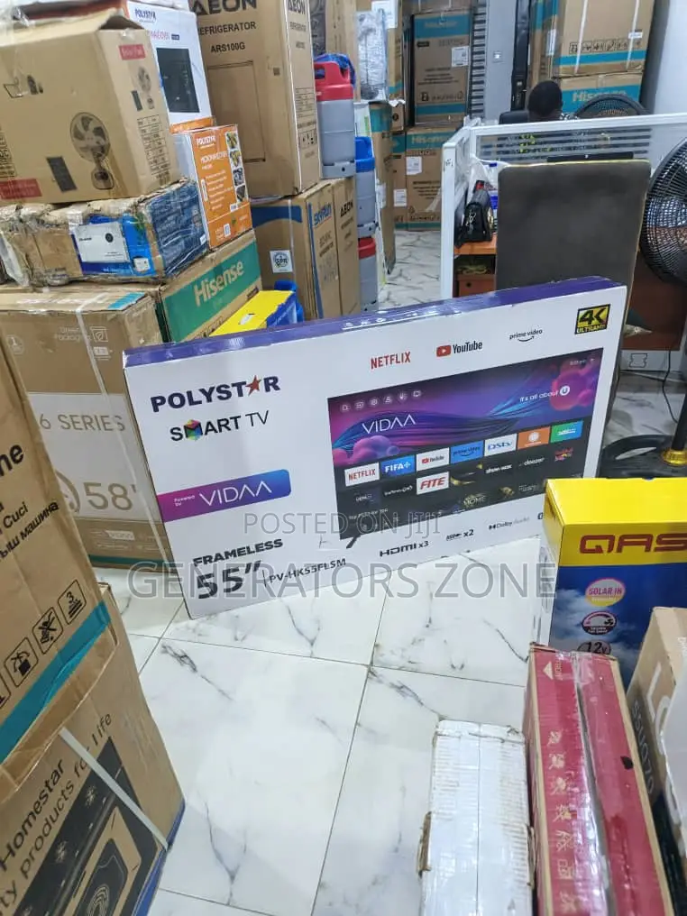 Polystar 55" Led Tv – Sealed Ready Pv-Hk55flsm