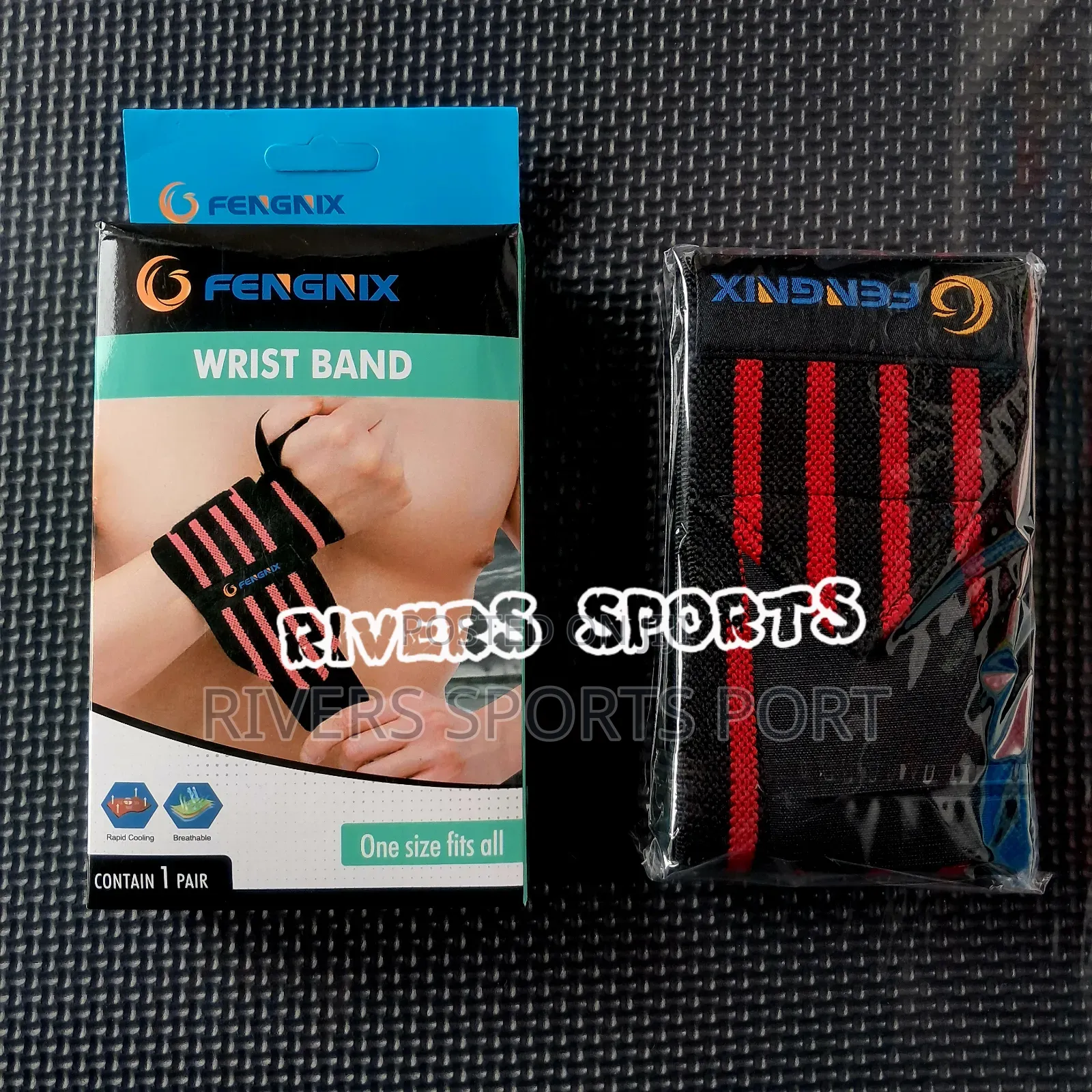 2 PCS Fengnix Gym Weigtlifting Wrist Support/Band/Wrap
