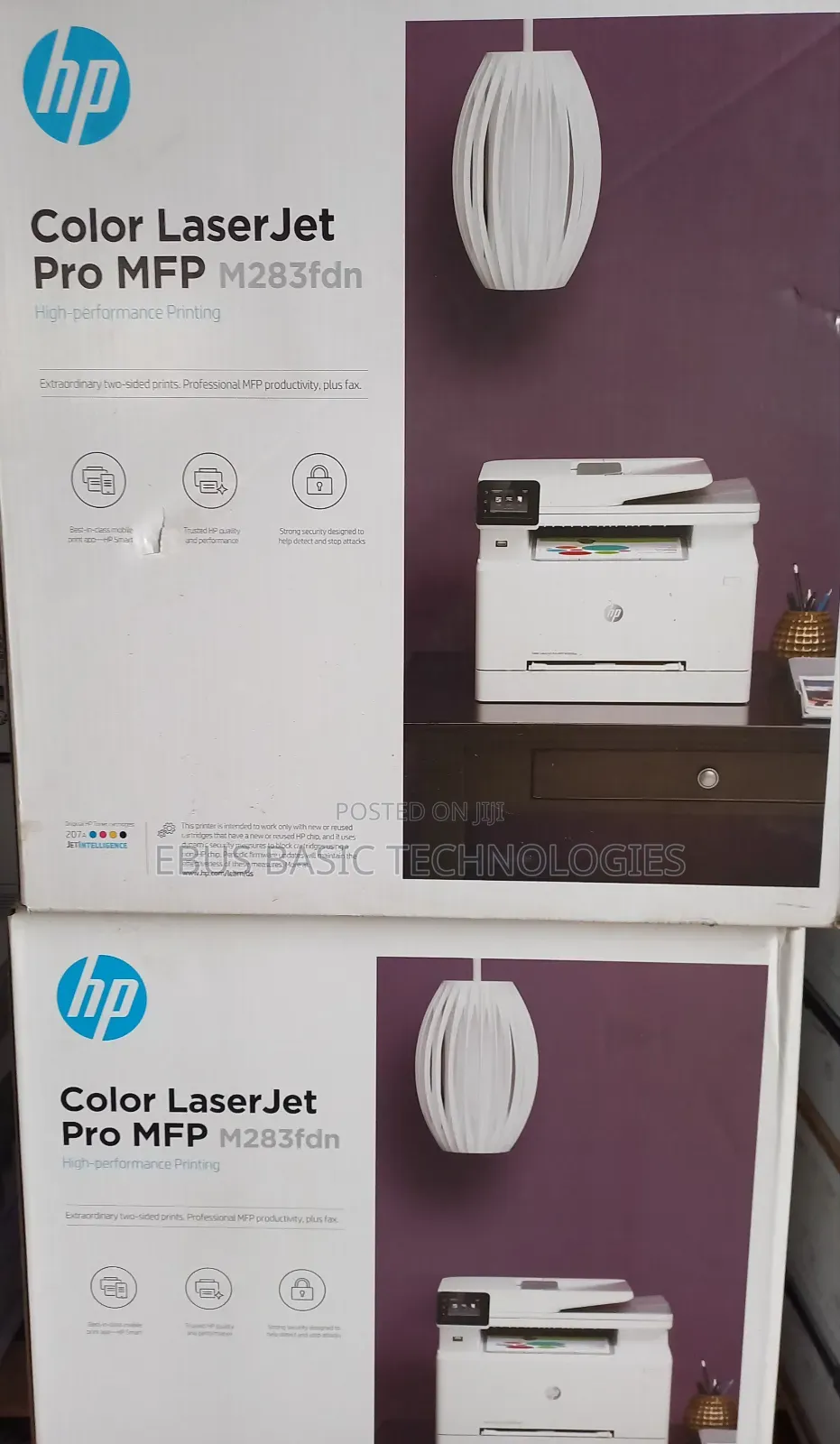 Hp Color Laserjet Pro MFP M283fdn All in One Printer