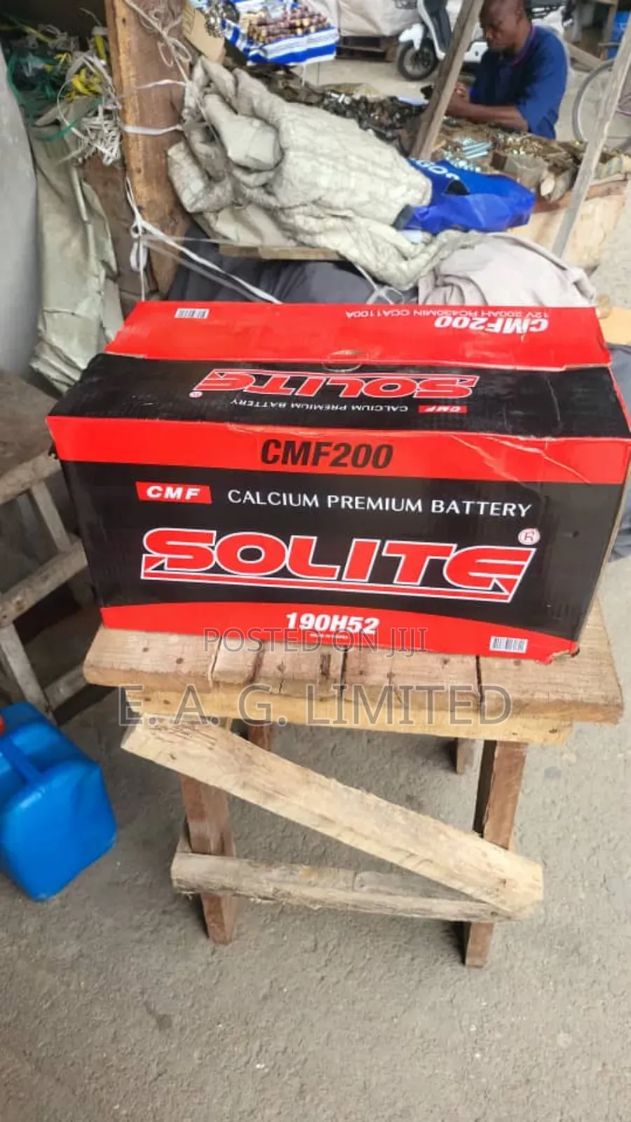 Solite Cmf200, 12v 200ah Original Battery, Made in Korea.