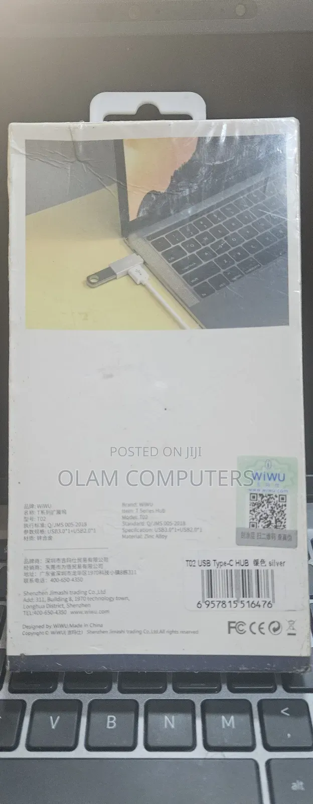 Wiwu T02 Usb Type-C Hub
