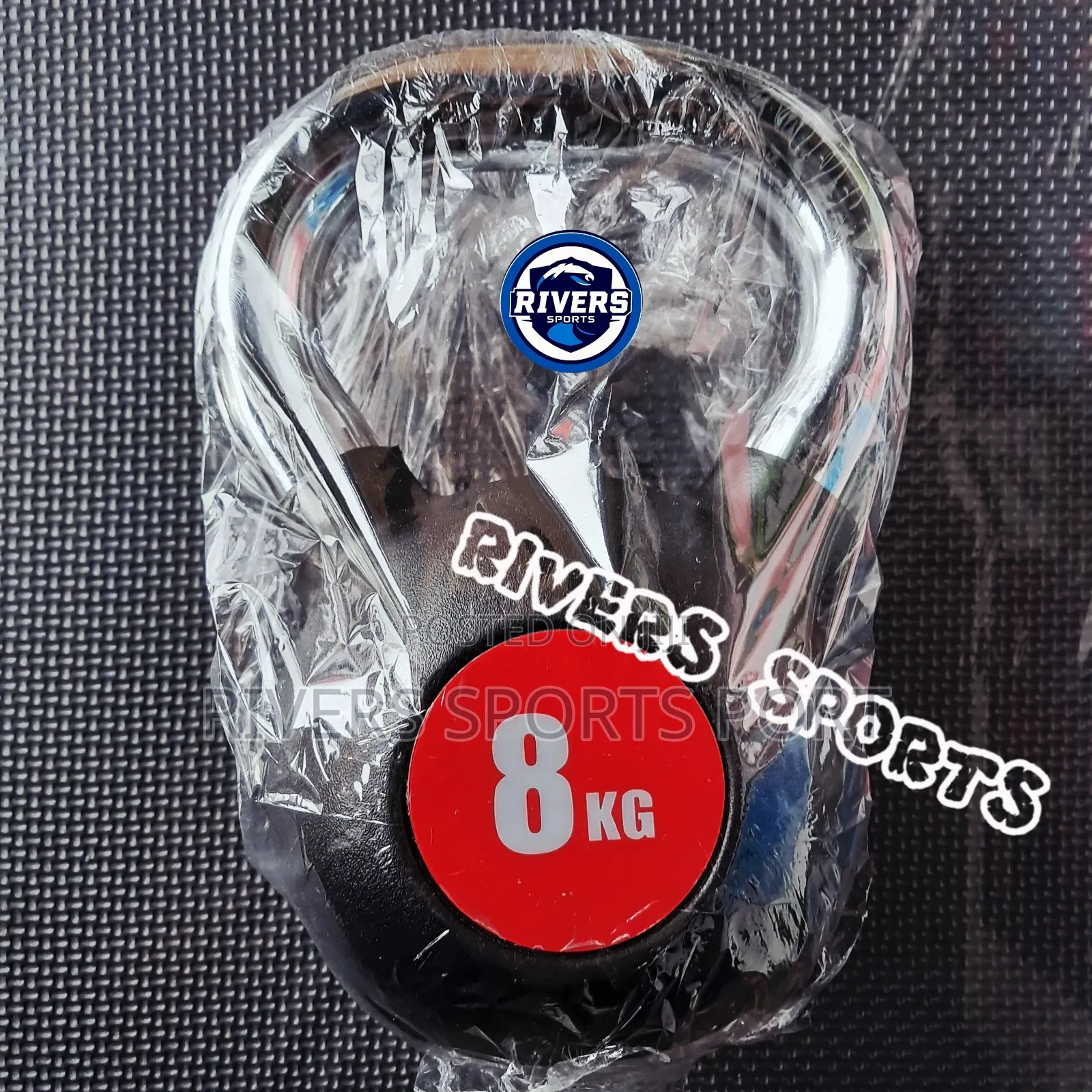 8kg Electoplated Kettlebell