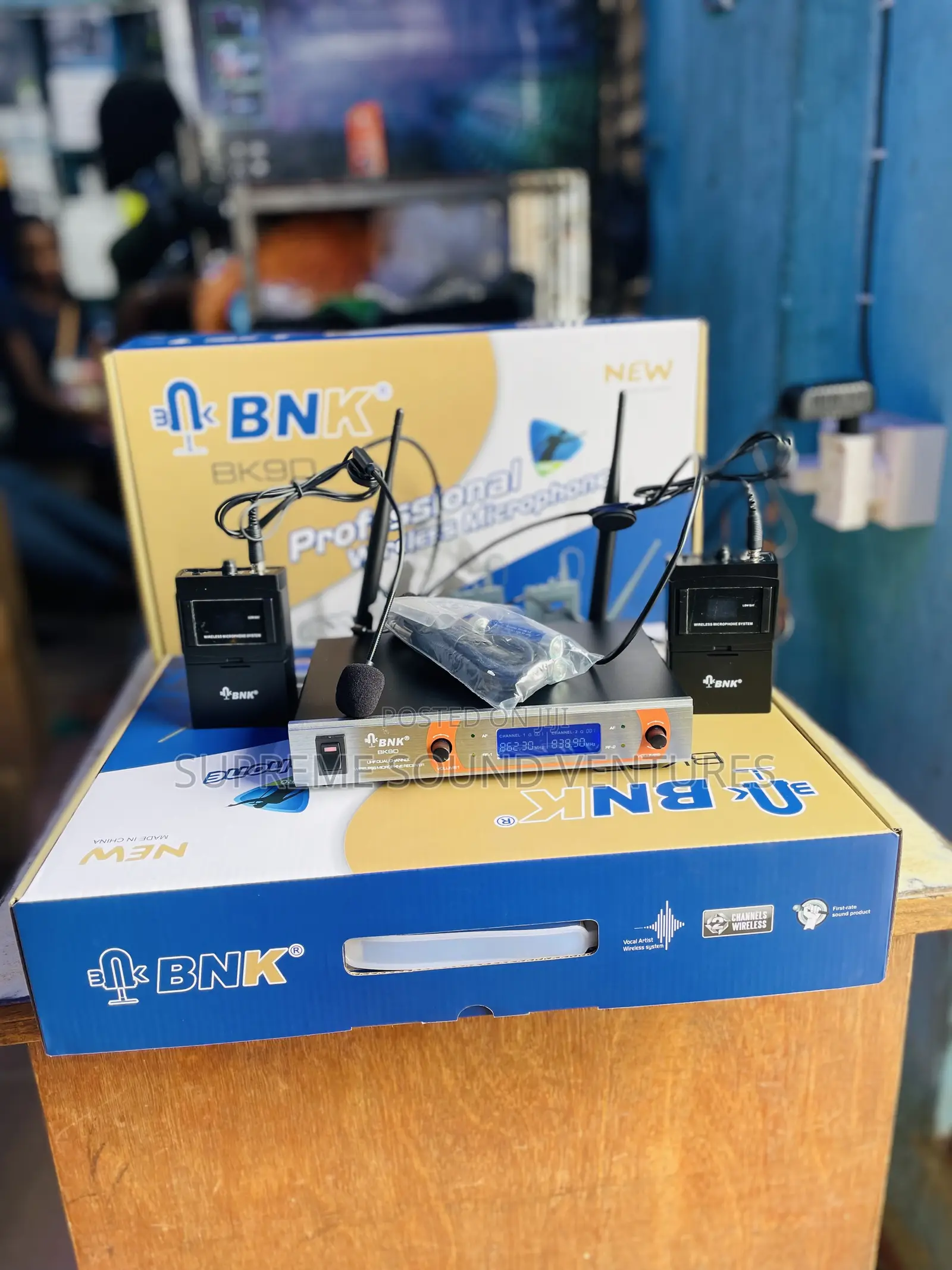 Bnk Bk9 2 In 1 Headset Microphone