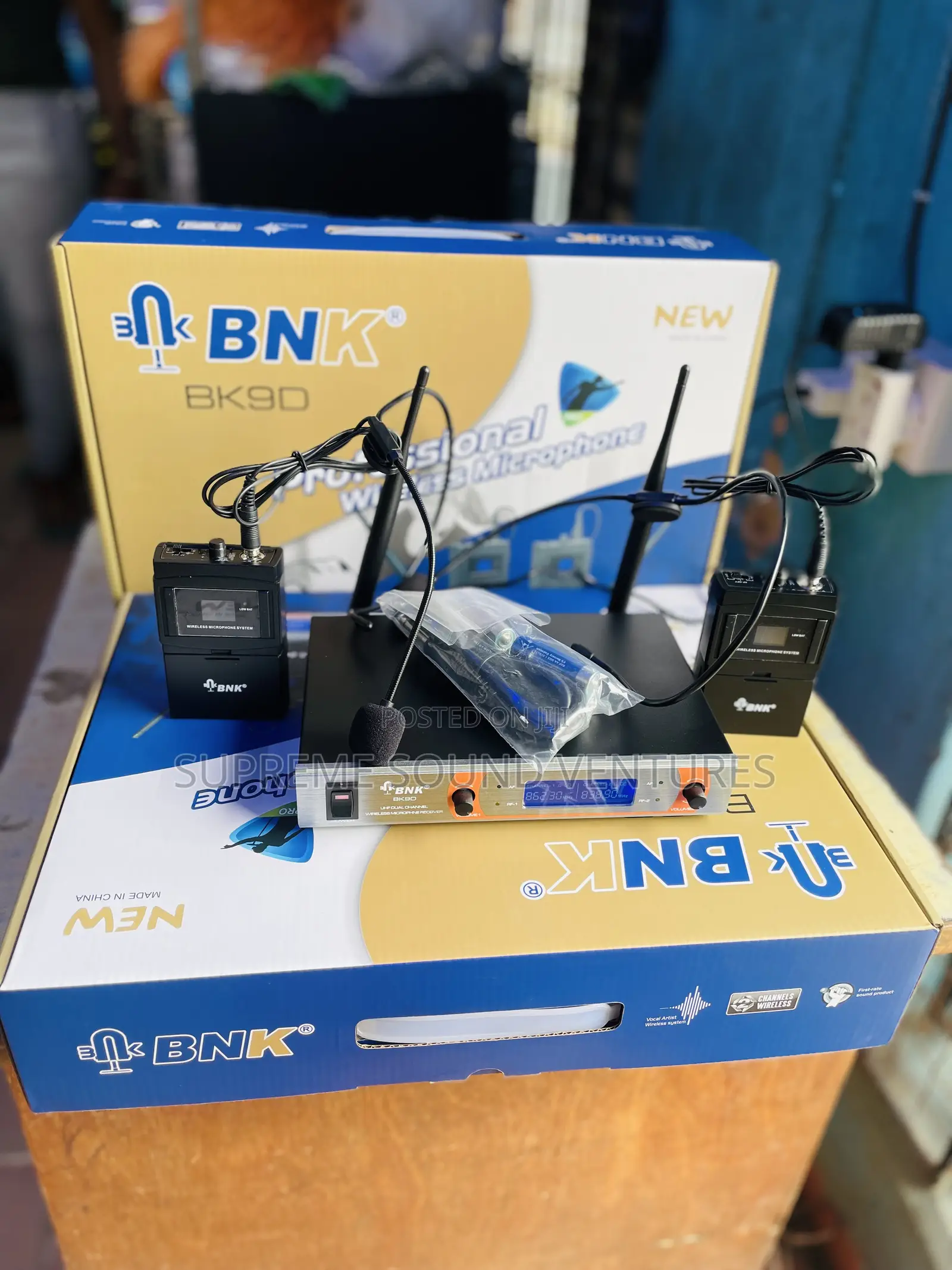 Bnk Bk9 2 In 1 Headset Microphone