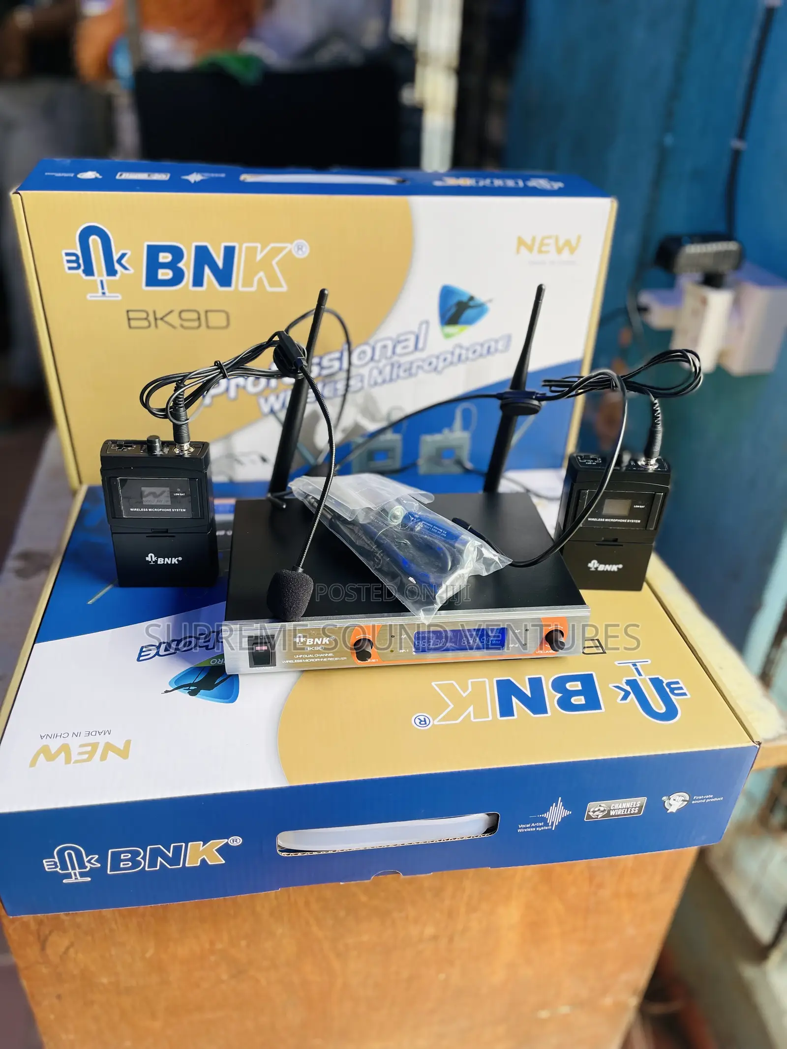 Bnk Bk9 2 In 1 Headset Microphone