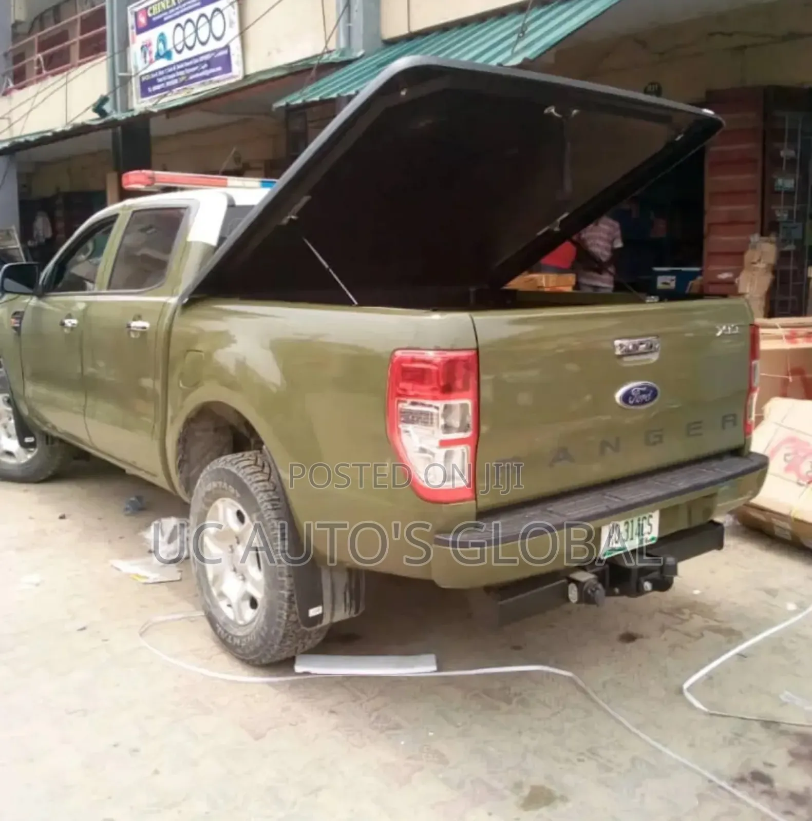 Booth Cover for Ford Ranger 2015
