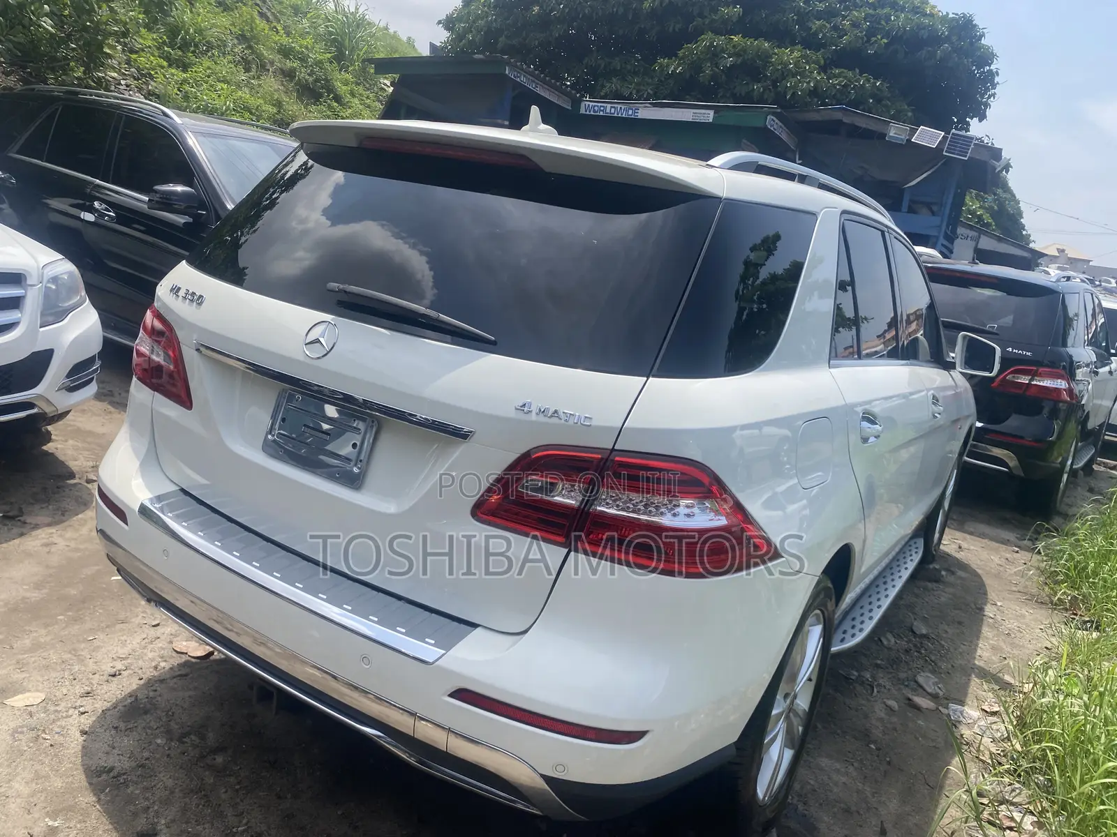 Mercedes-Benz M Class ML350 4MATIC 4dr SUV AWD (3.5L 6cyl 7A) 2015 White
