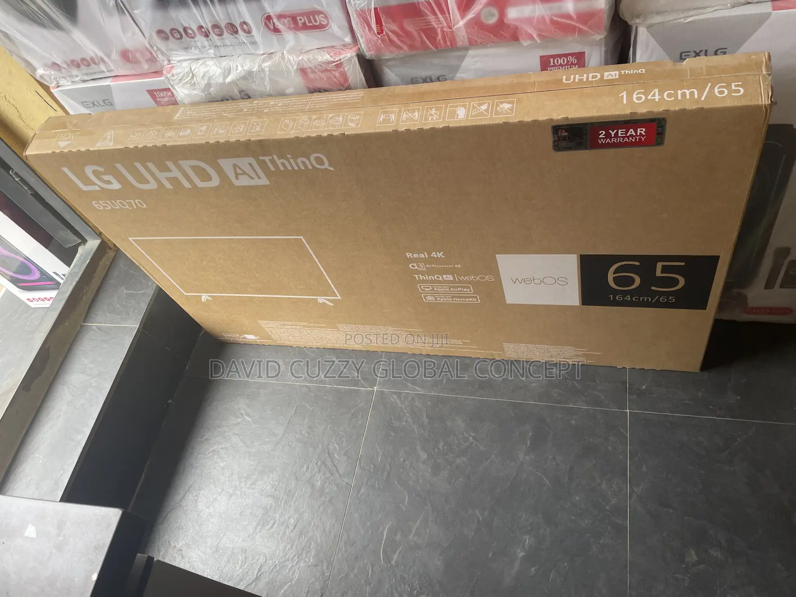 Lg 65 Inches Smart Frameless Tv