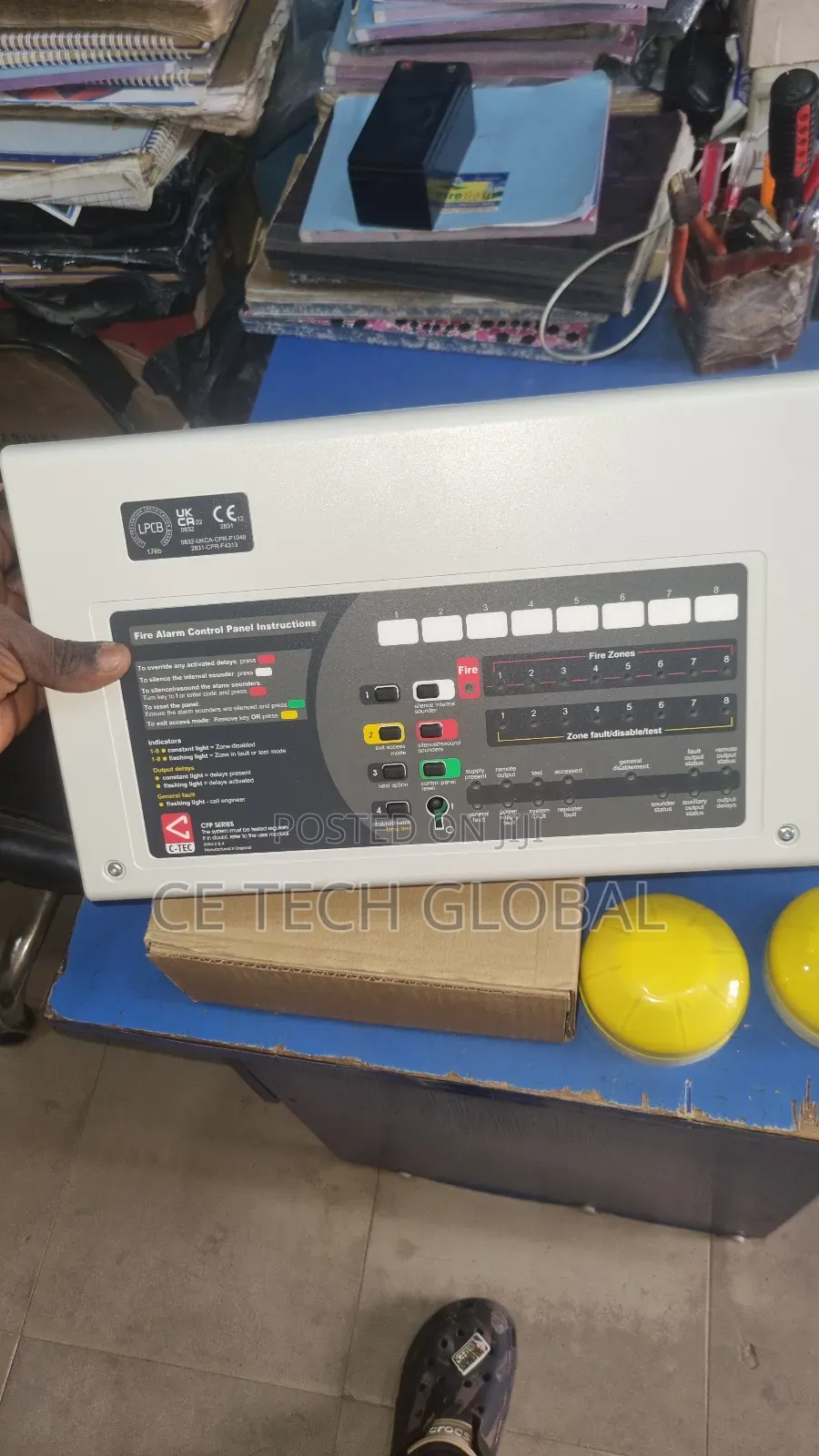 Ctec 2 Zone Fire Alarm Panel