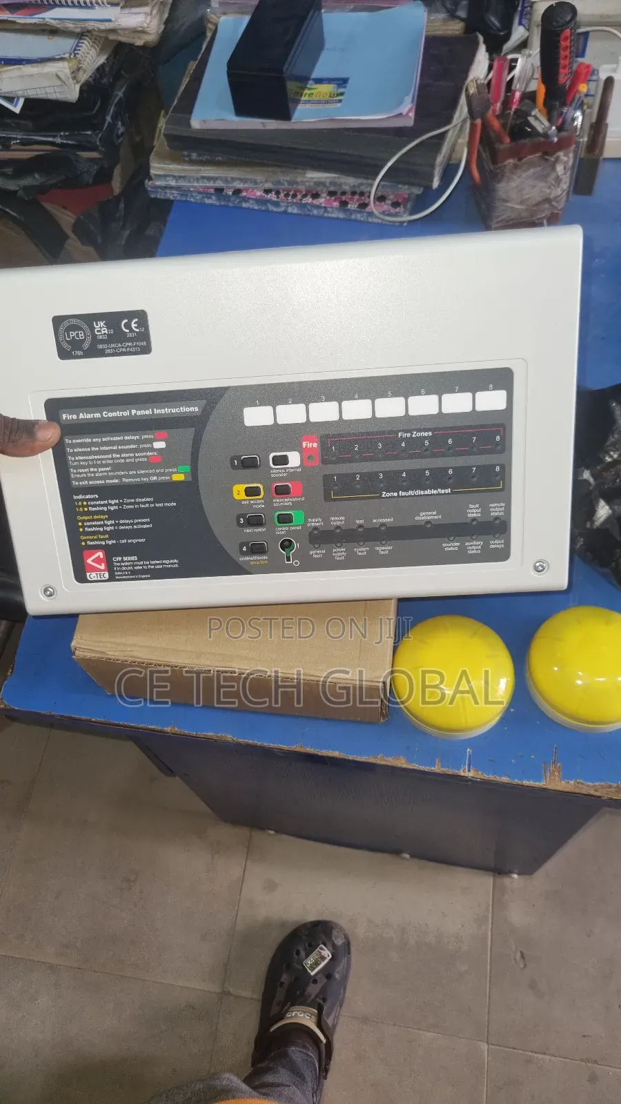 Ctec 2 Zone Fire Alarm Panel