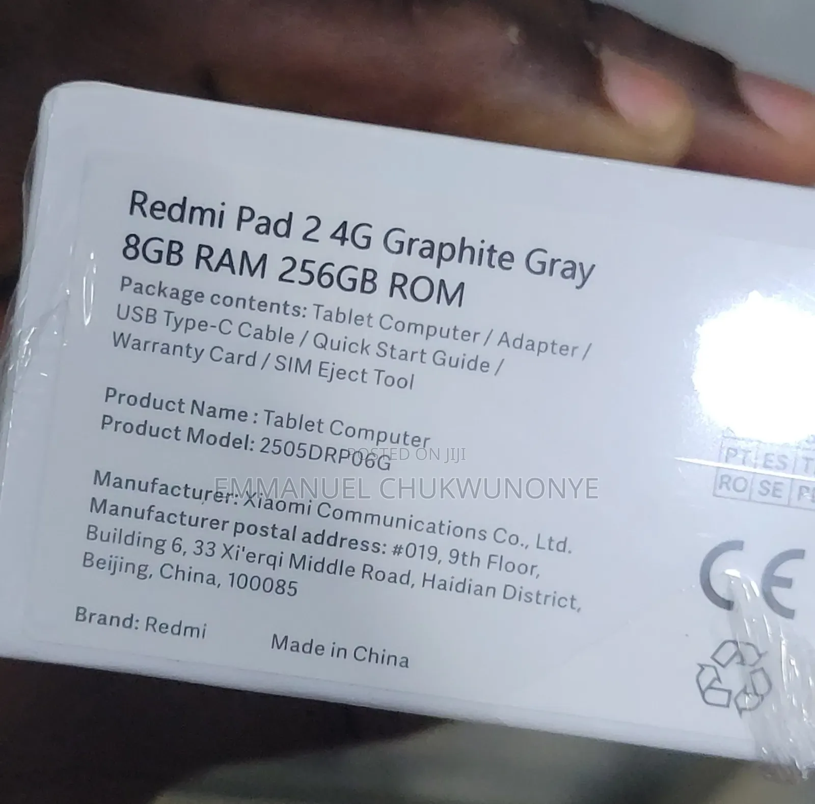 New Xiaomi Redmi Pad 256 GB