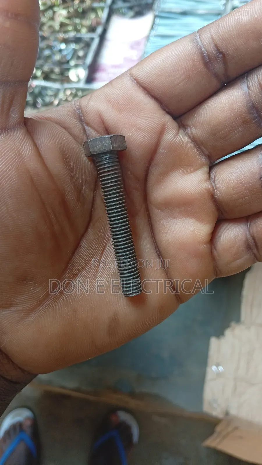 M8 *60 Steel Bolt 100pies in a Pack