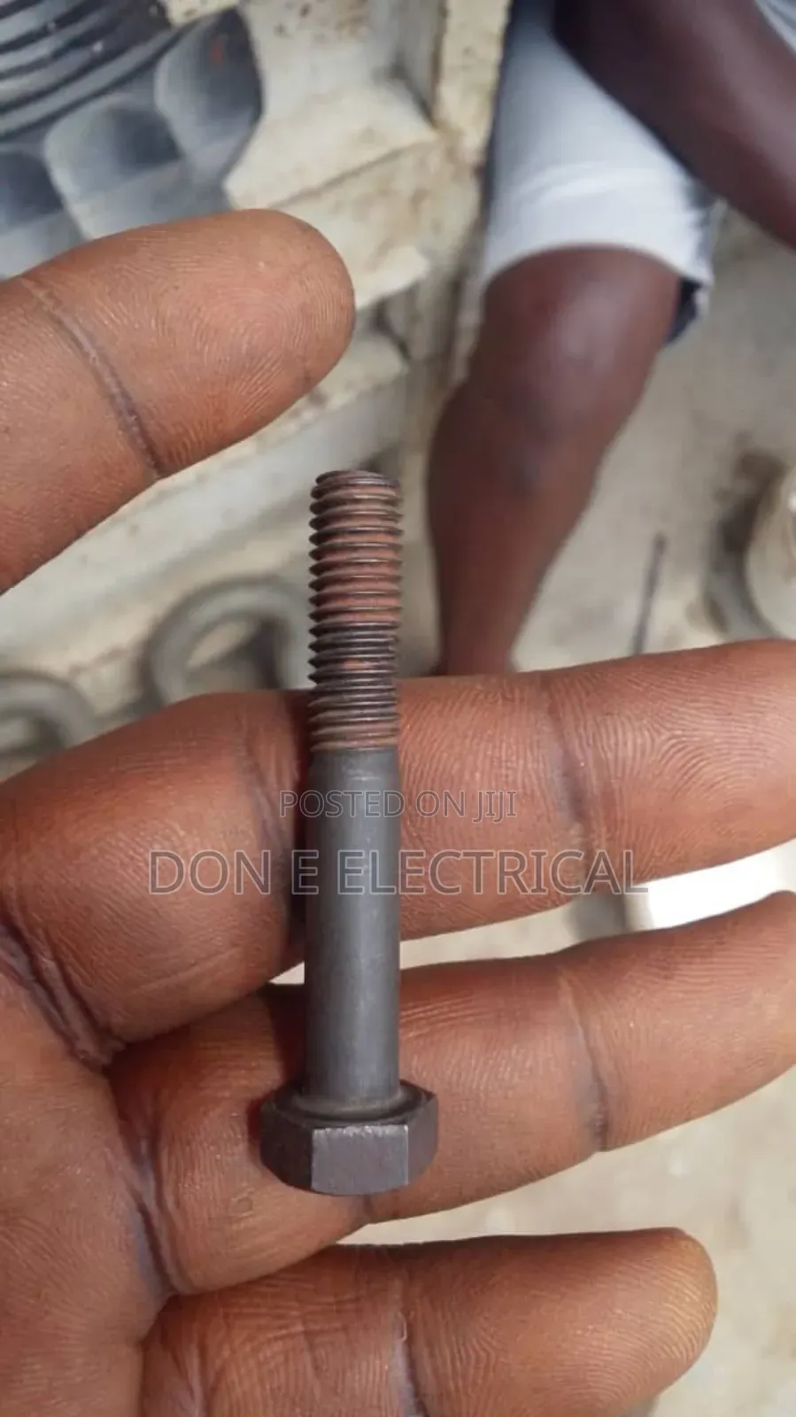 M8 *60 Steel Bolt 100pies in a Pack