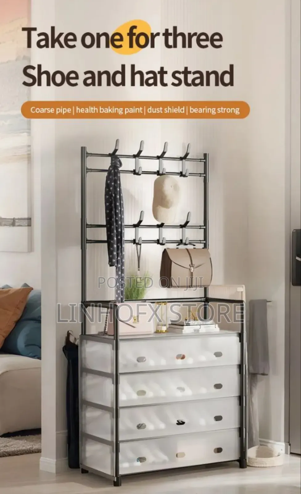 High-Quality Dustproof Shoe Rack