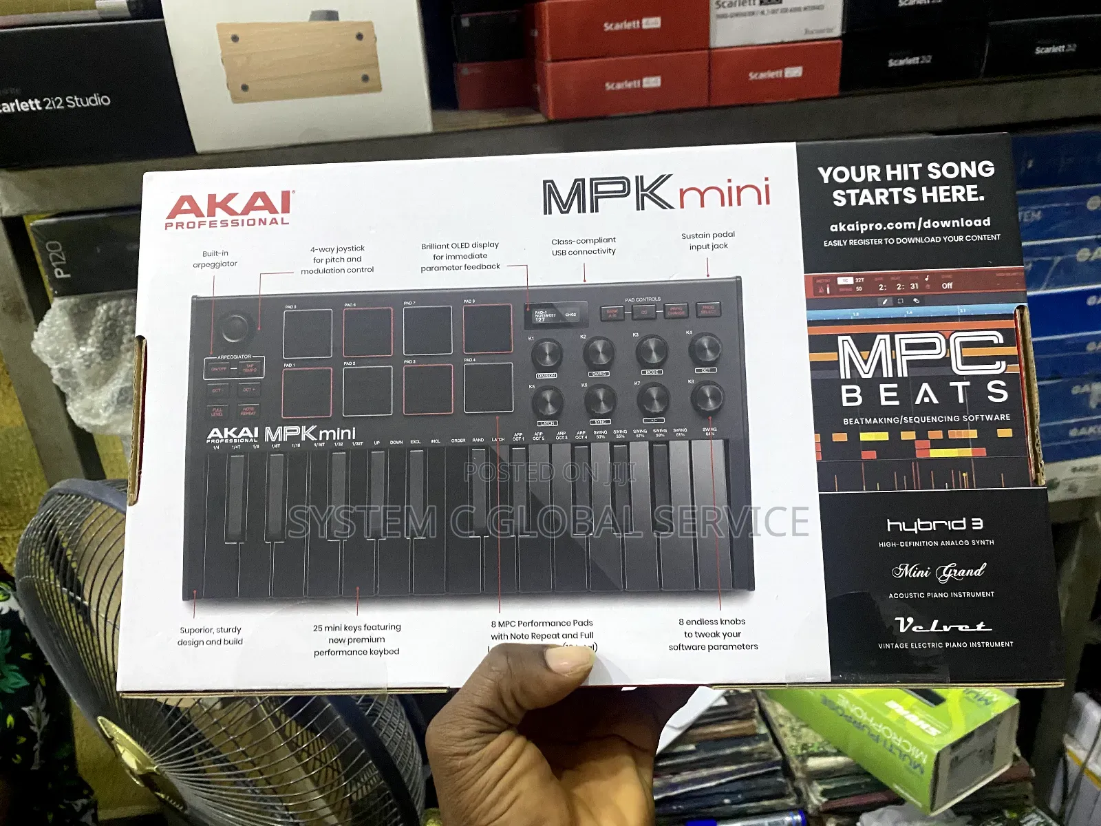 Akai MPK Mini Midi Keyboard
