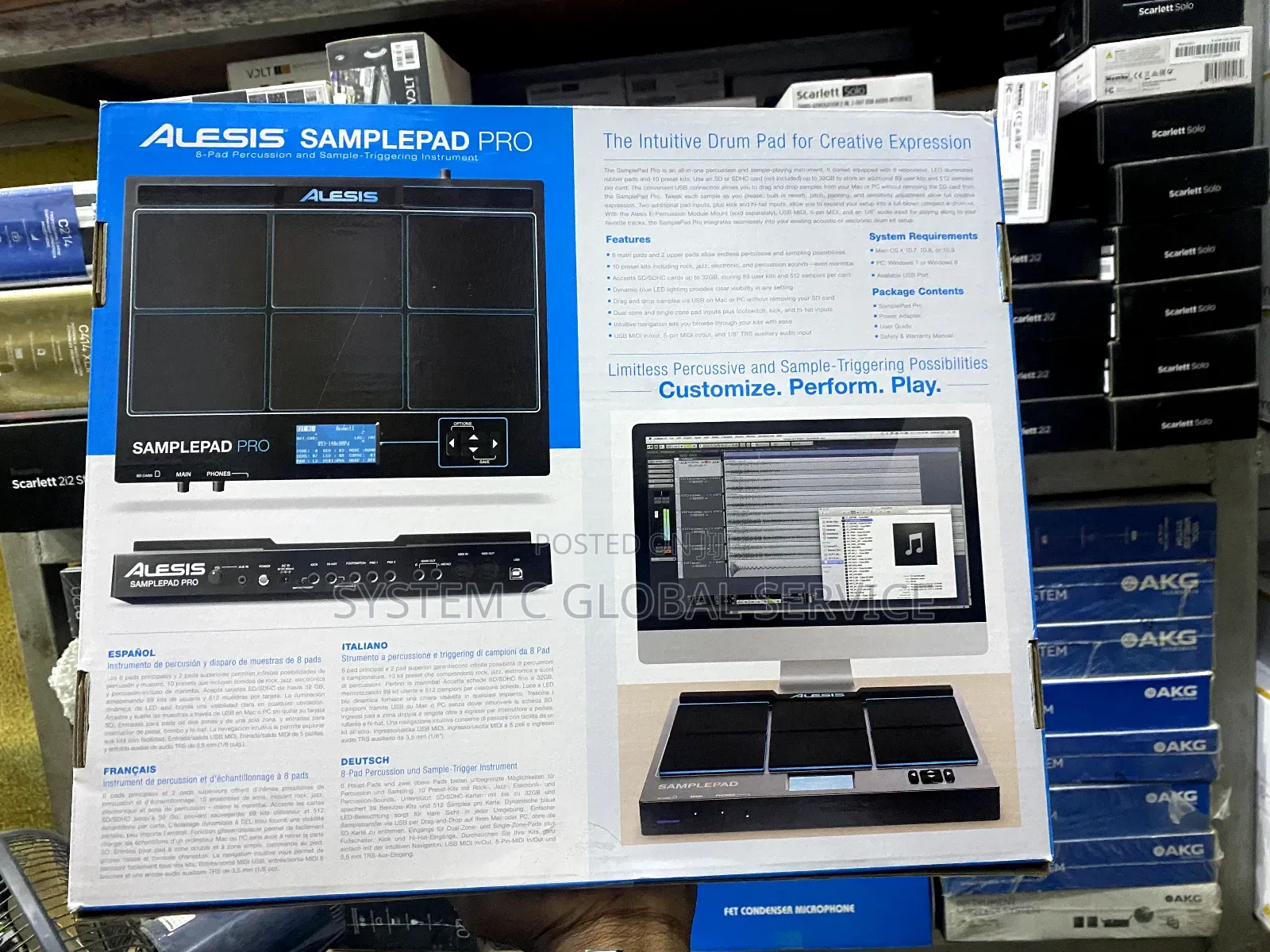 Alesis Samplepad Pro Drum Machine