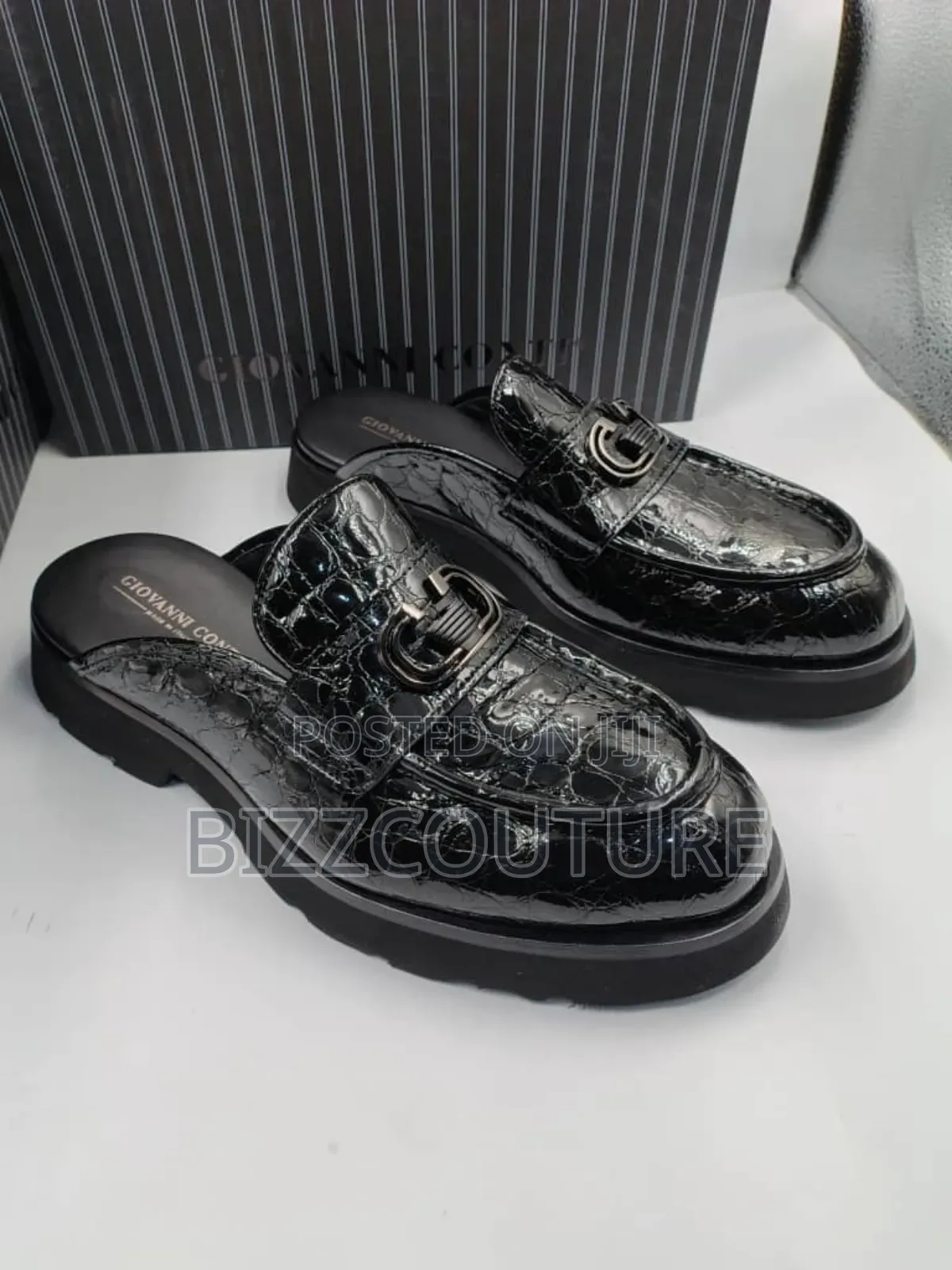 Original Italian Giovanni Conti Half Shoes Available Instore