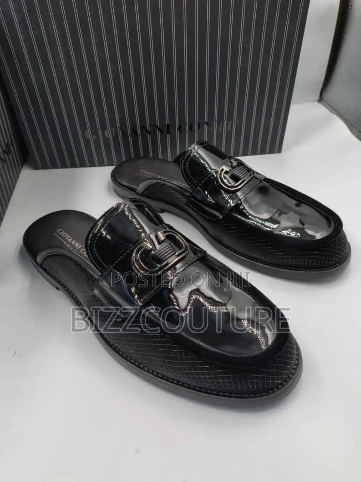 Original Italian Giovanni Conti Half Shoes Available Instore