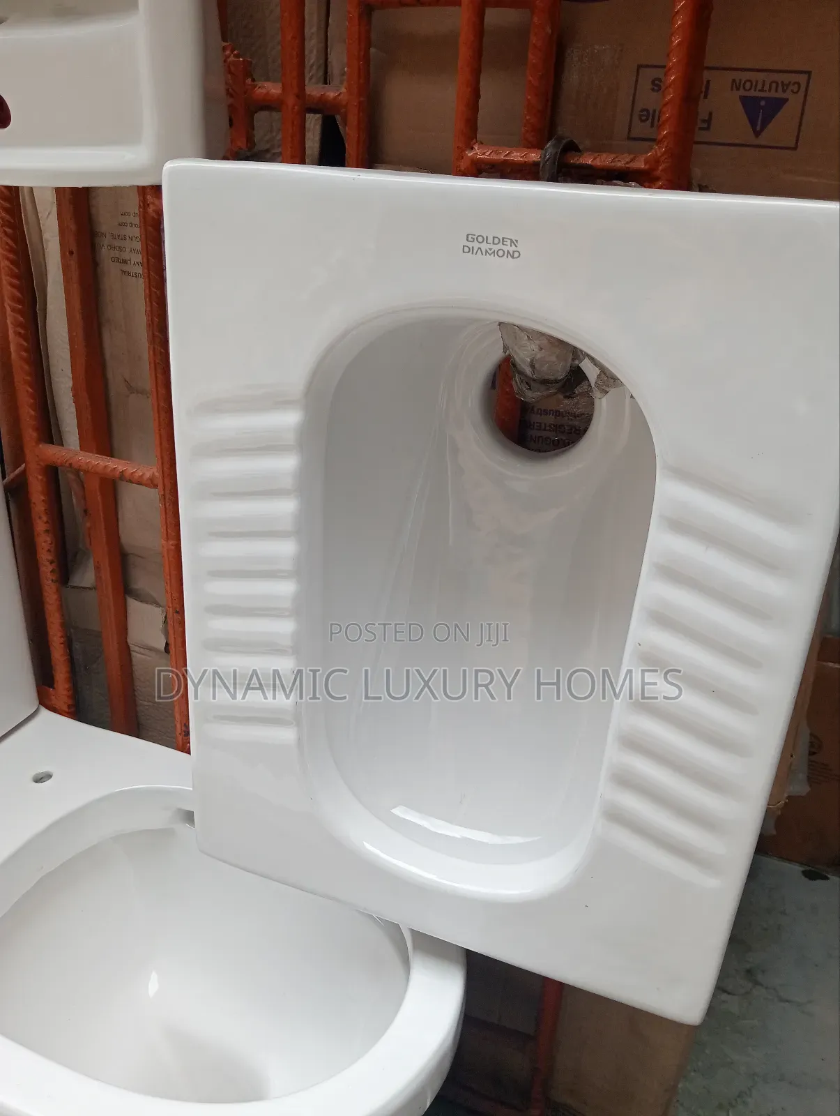 Golden Diamond Squat Toilet Wc