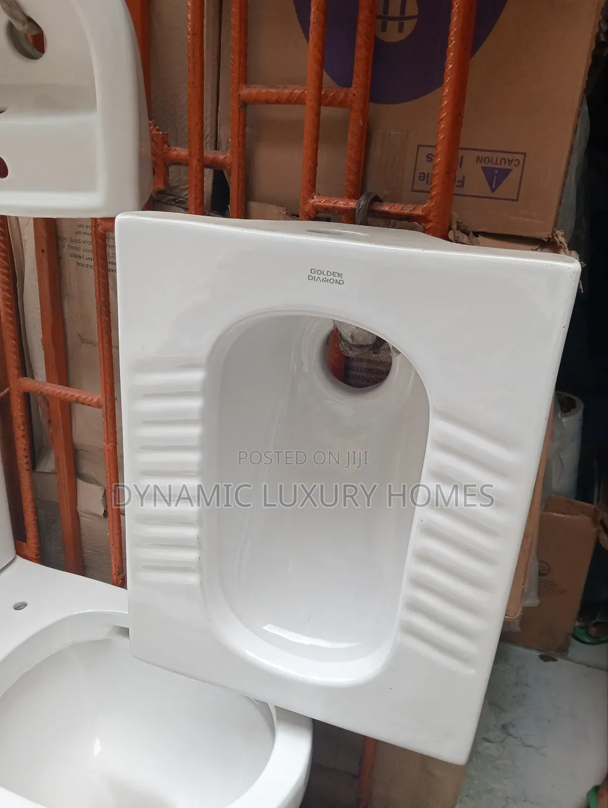 Golden Diamond Squat Toilet Wc