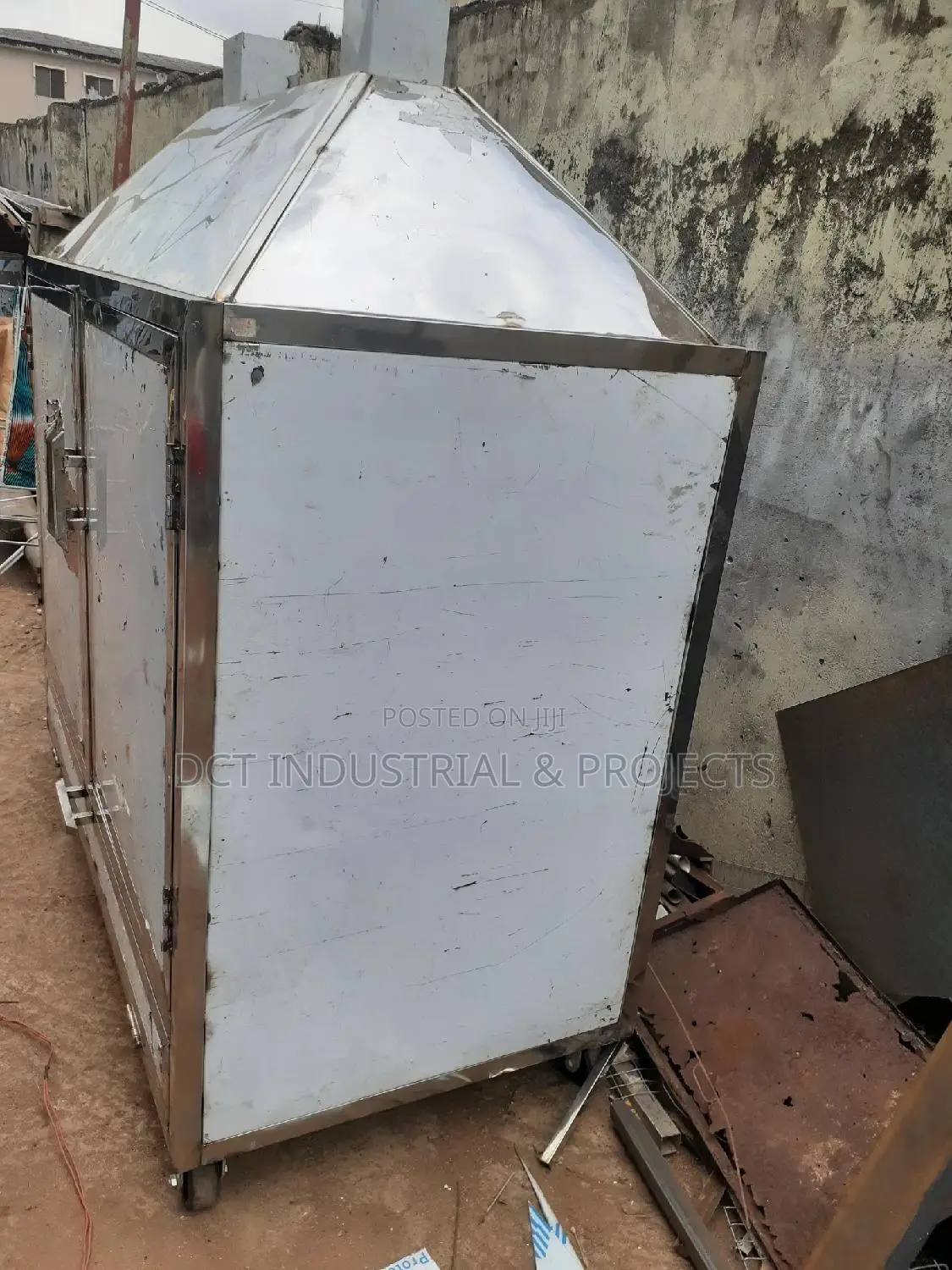 Stainless Steel Cat Fish Smoking Kiln
