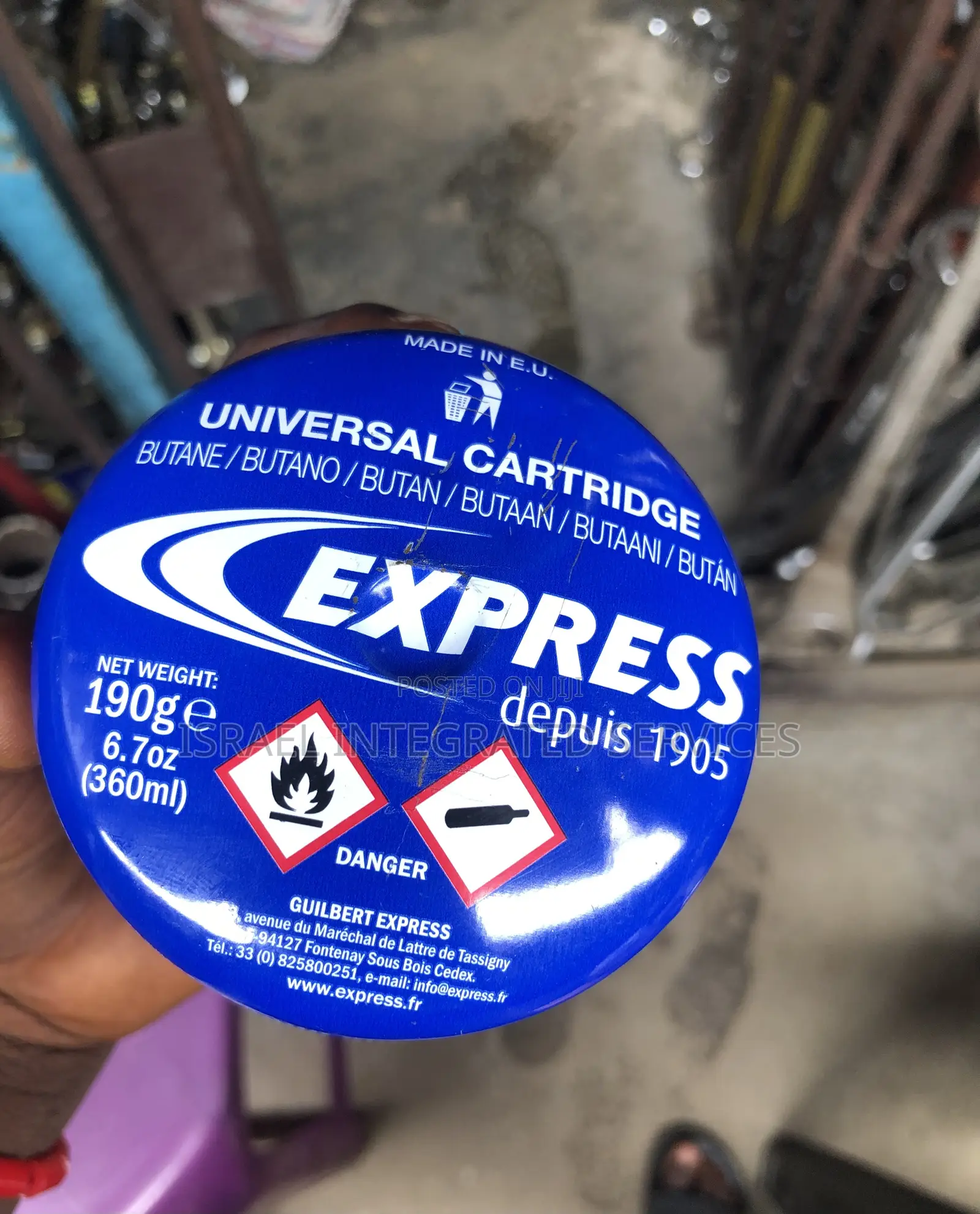 Butane Gas Can