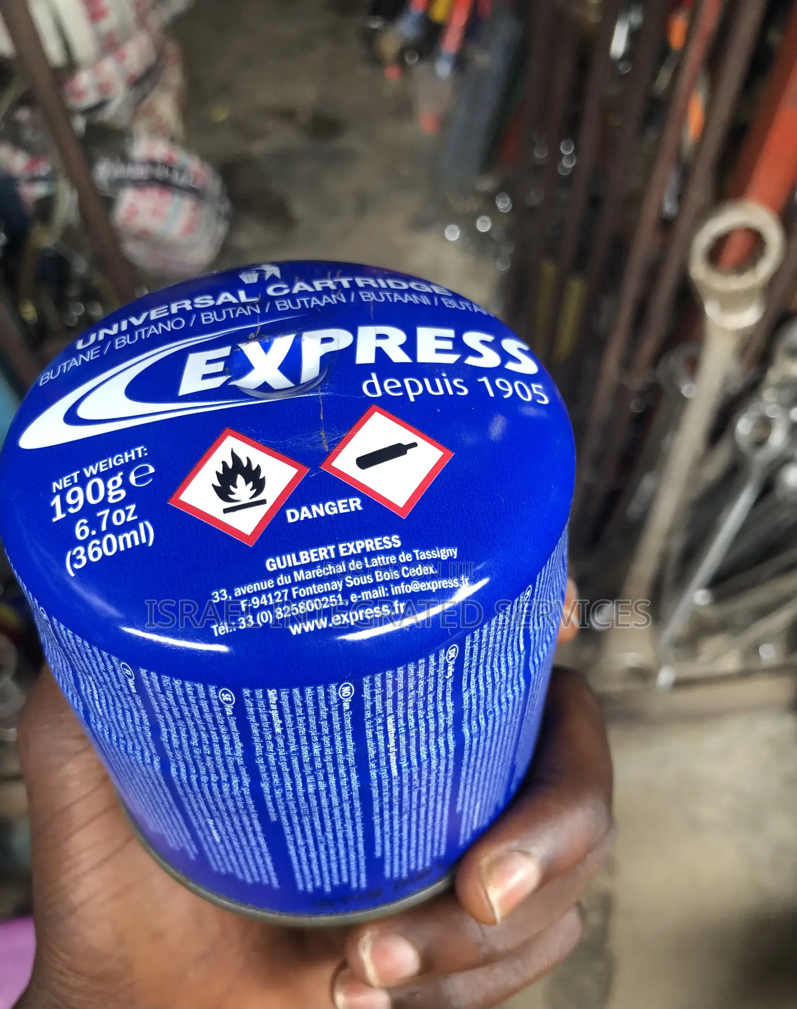 Butane Gas Can