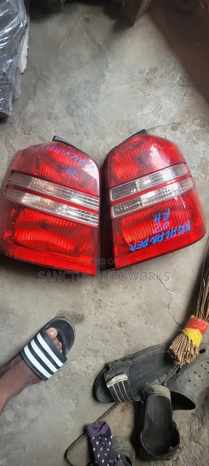 Rear Light Toyota Highlander 2003
