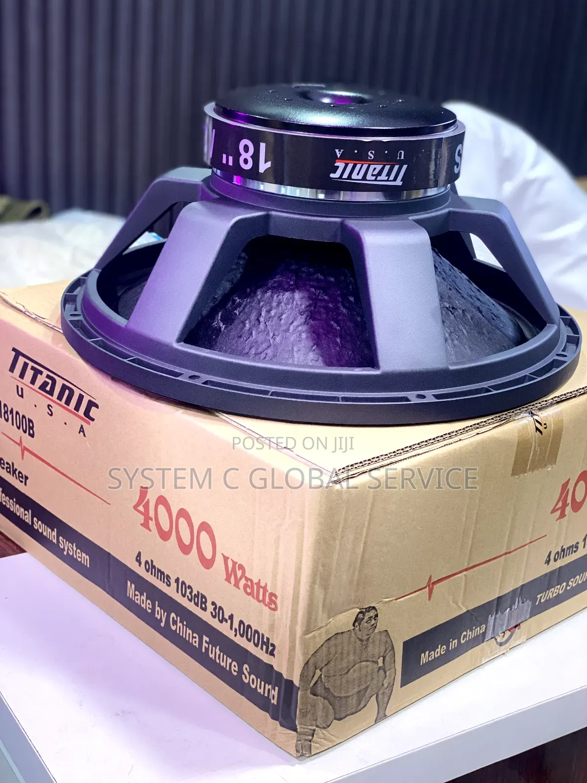 Titanic U.S.A Tc18100b Naked Speaker