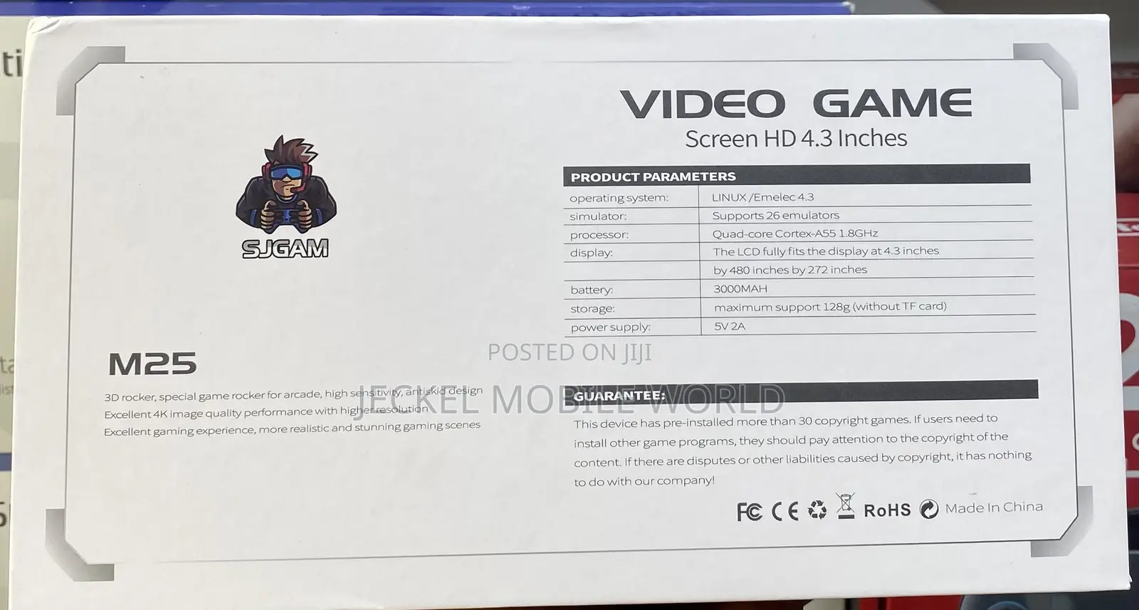 Sjgam M25 Video Game