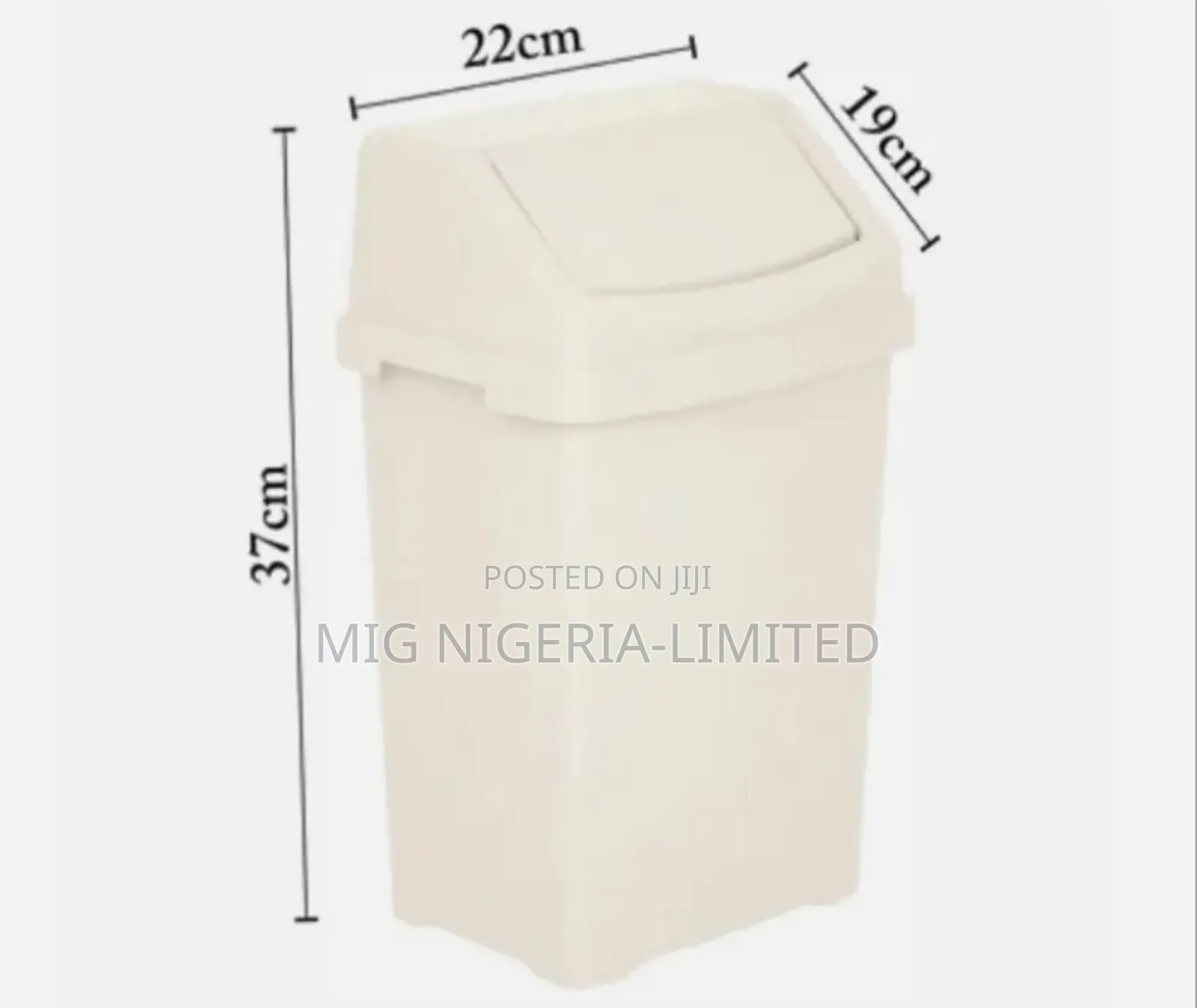 10l Small Swing Top Bin Plastic Dustbin With Bathroom