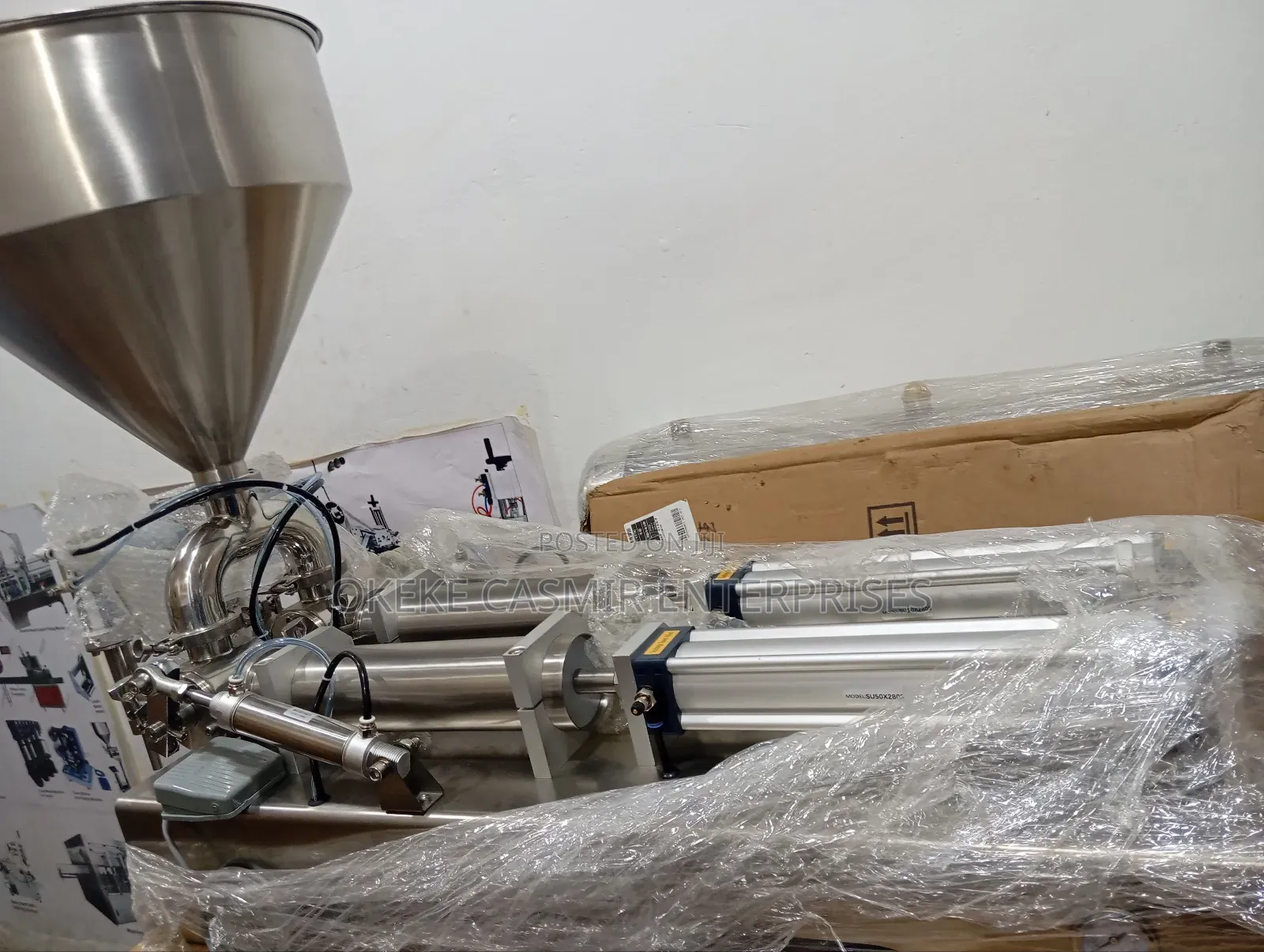 Liquid Filling Machine Viscous Double Nozzle