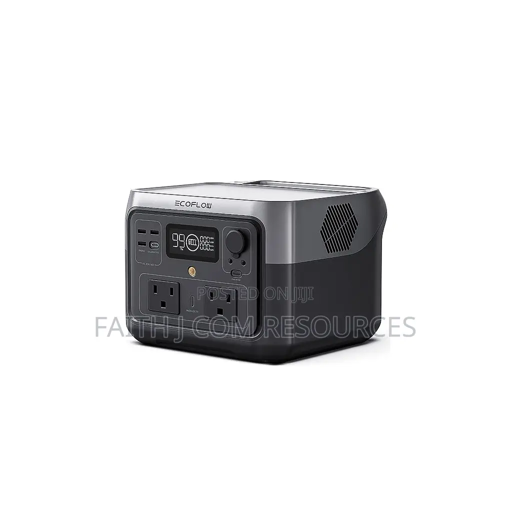 Ecoflow River 2 Max Portable 500w Power Station + 1 Solar Panel