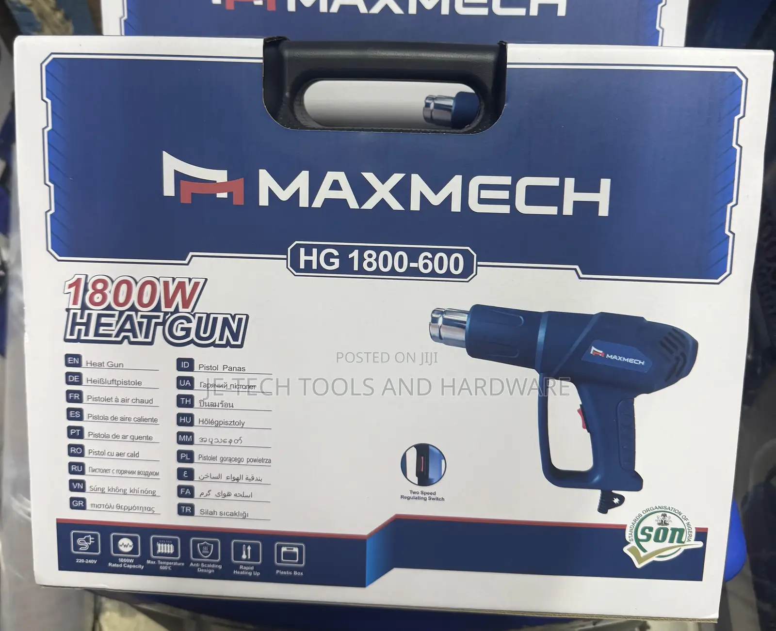 Maxmech Hg 1800 Heat Gun 1800w
