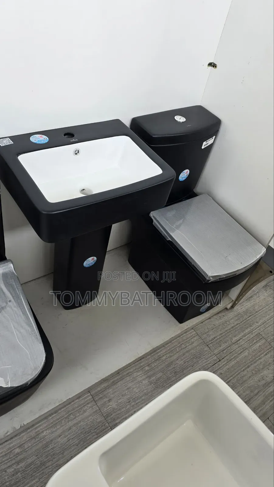 Black and White Water Closet